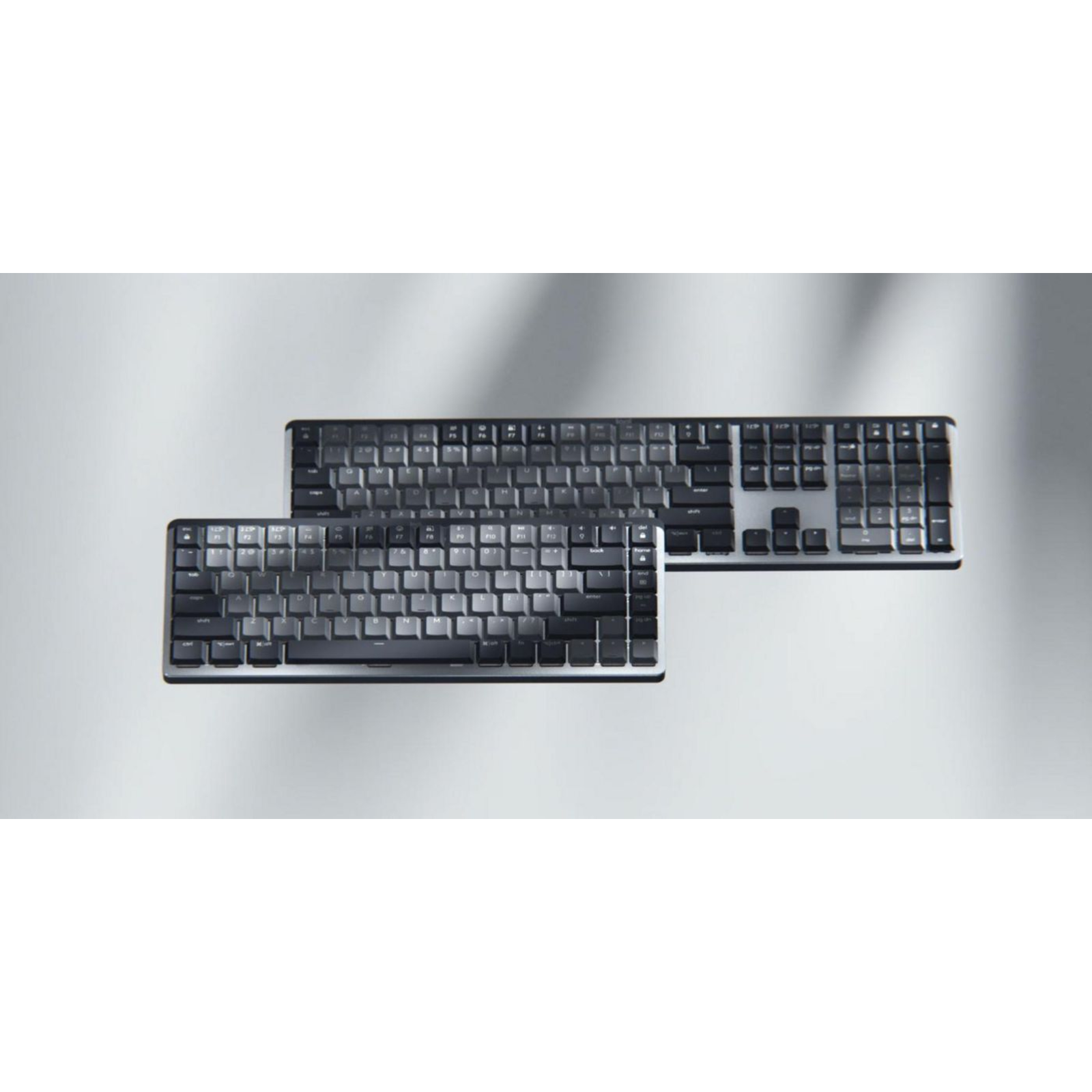 Logitech MX Mechanical Mini Light Grey Dark Grey DE Layout Tactile Switches Logi Bolt Bluetooth