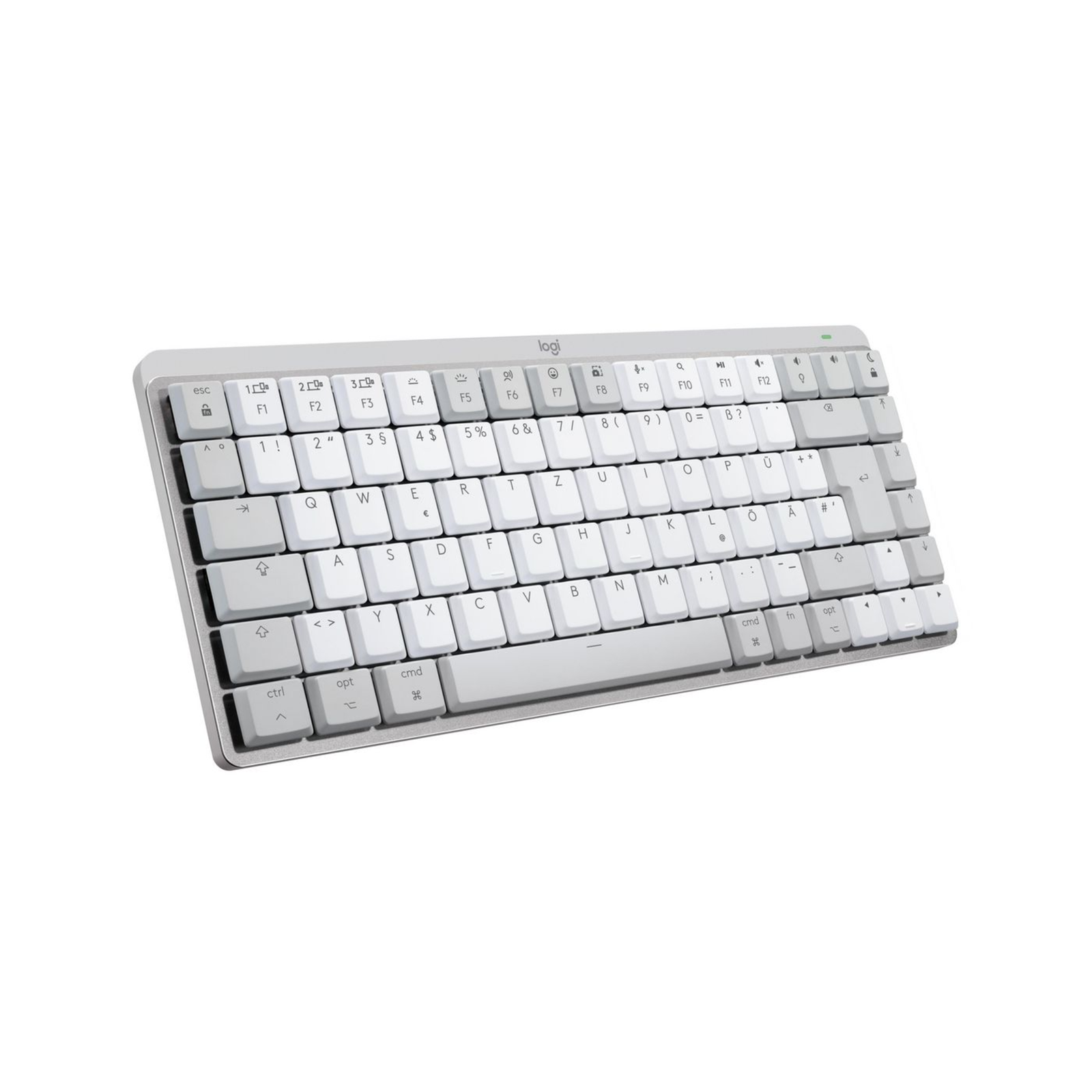 Logitech MX Mini Mechanical Mac Tenkeyless 80 87 Percent Bluetooth Mechanical Switch QWERTZ
