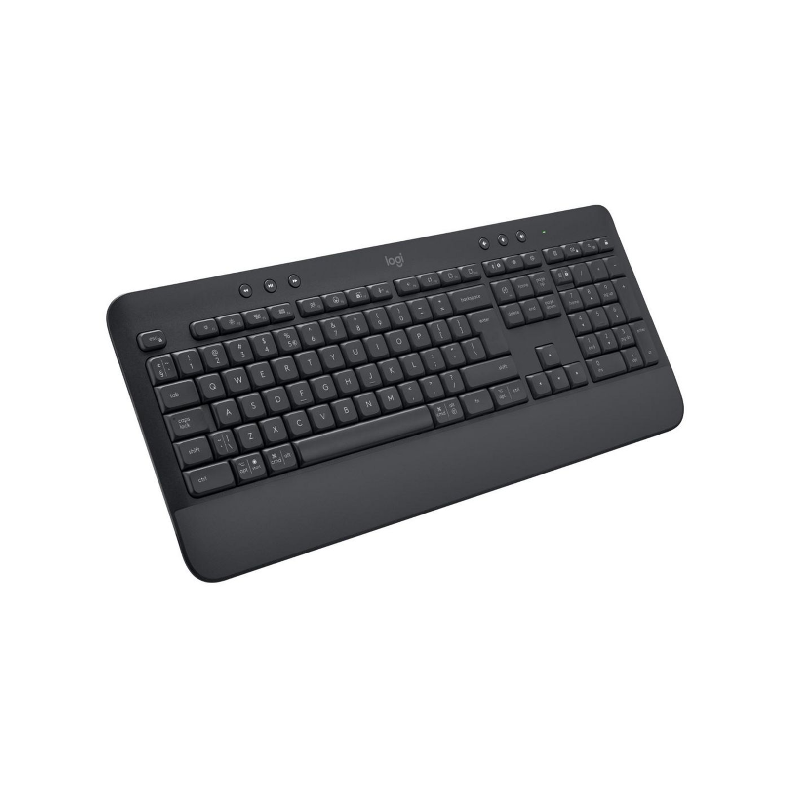 Logitech Signature K650 Bluetooth Membrane Key Switch QWERTZ Graphite