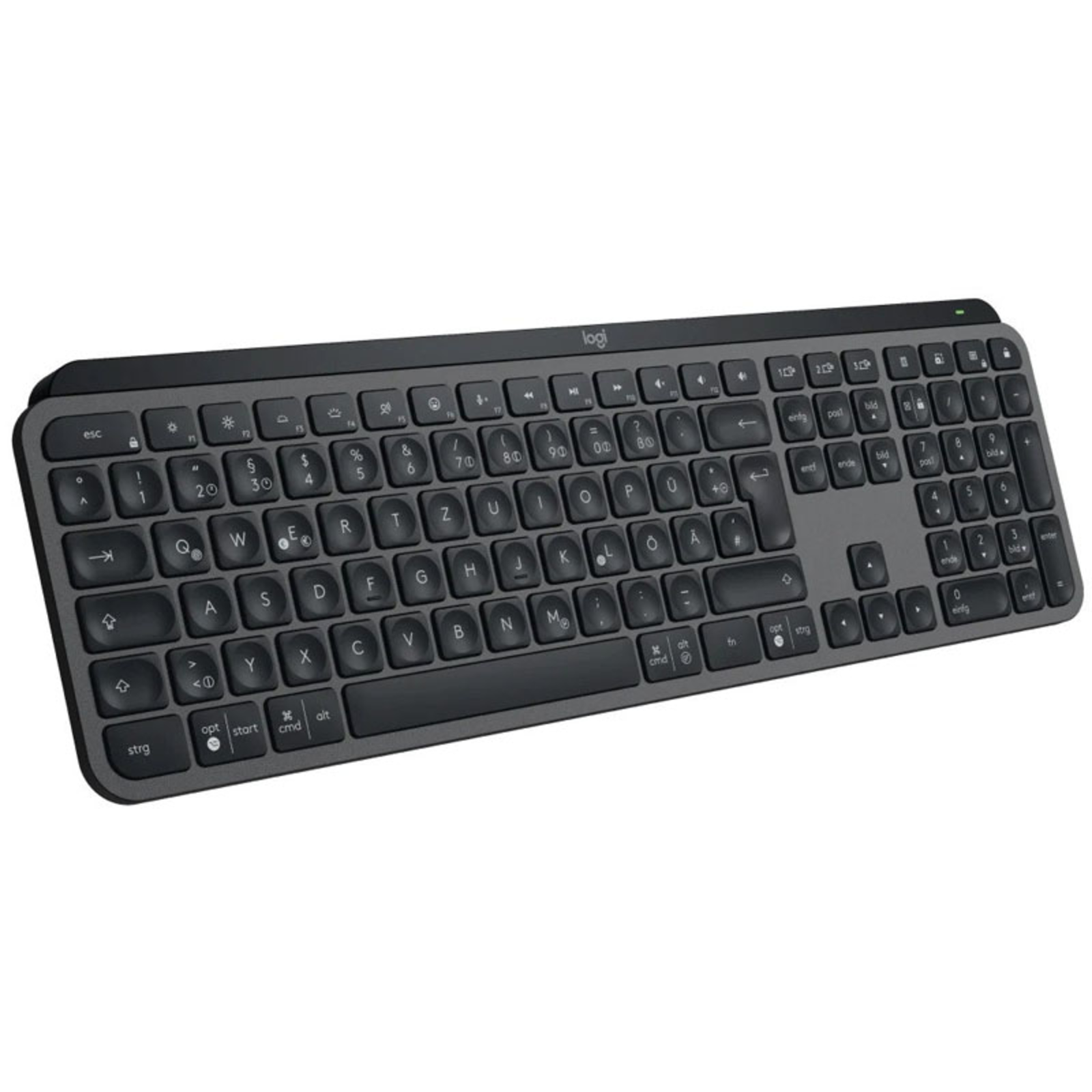 Logitech MX Keys S Keyboard Backlit Wireless QWERTZ