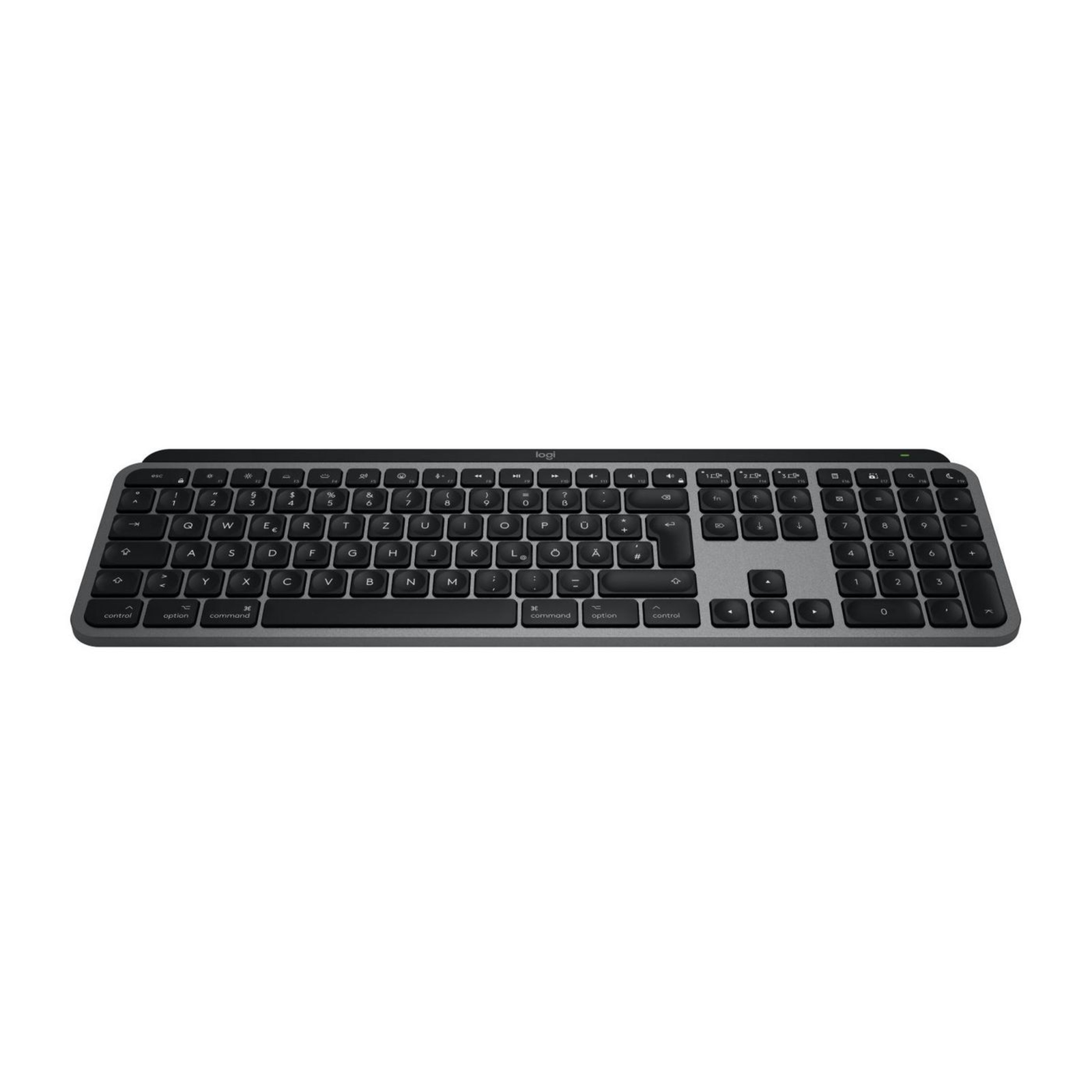 Logitech Master Series MX Keys S for Mac Space Grey German 920-011623