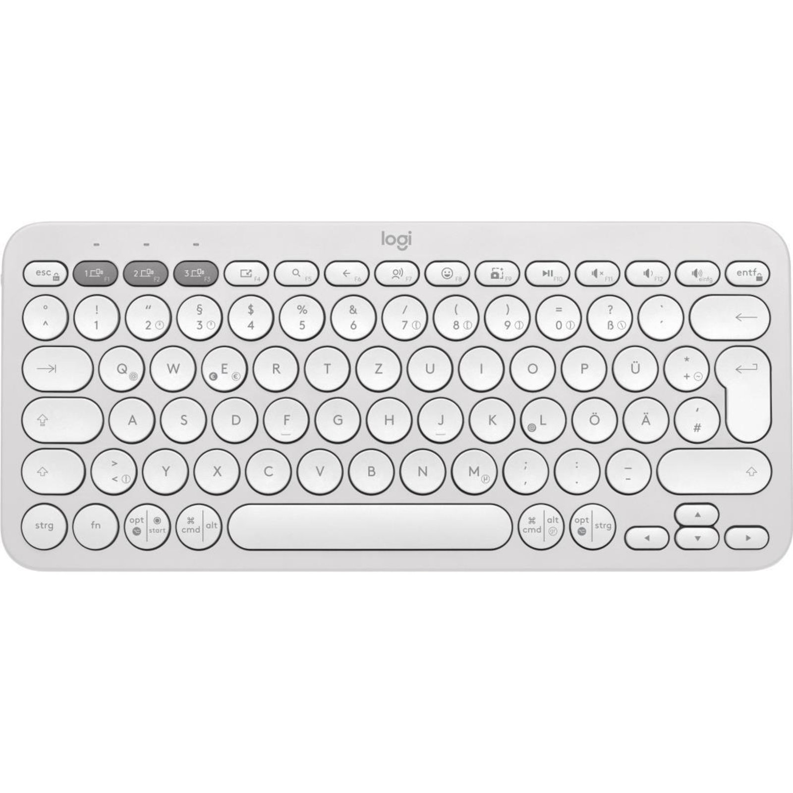Logitech Pebble 2 K380S White German 920-011796