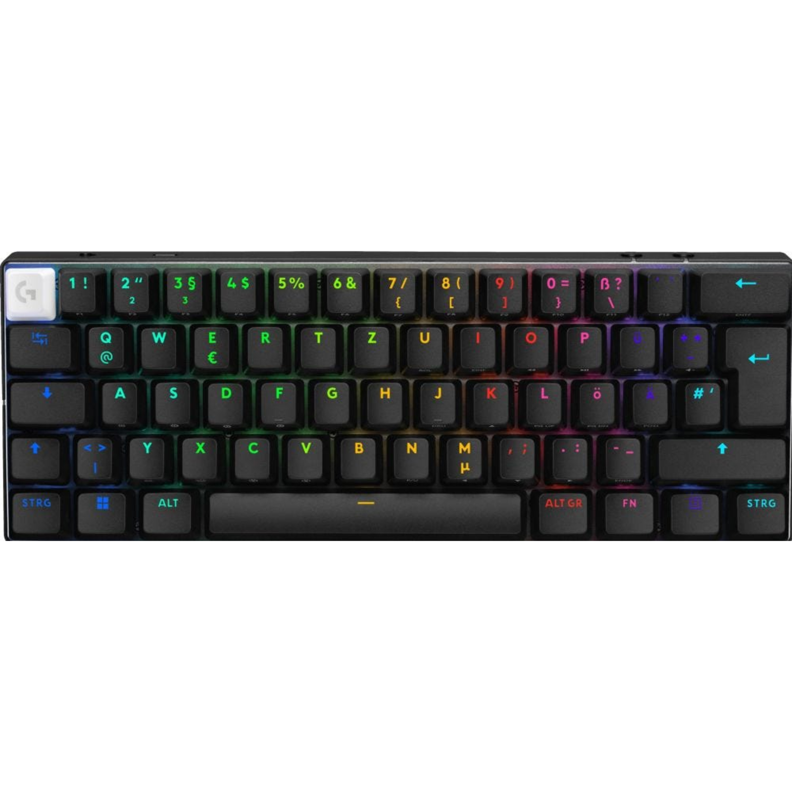 Logitech G PRO X 60 Keyboard Gaming 60per Cent (920-011905)QWERTZ