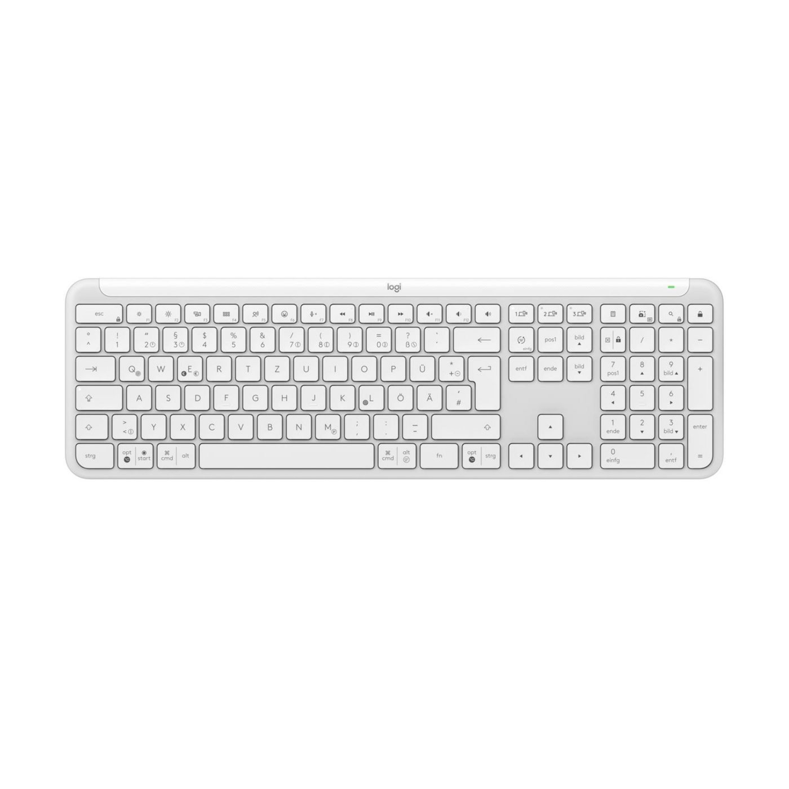 Logitech Signature Slim K950 Keyboard 100per Cent (920-012452)QWERTZ
