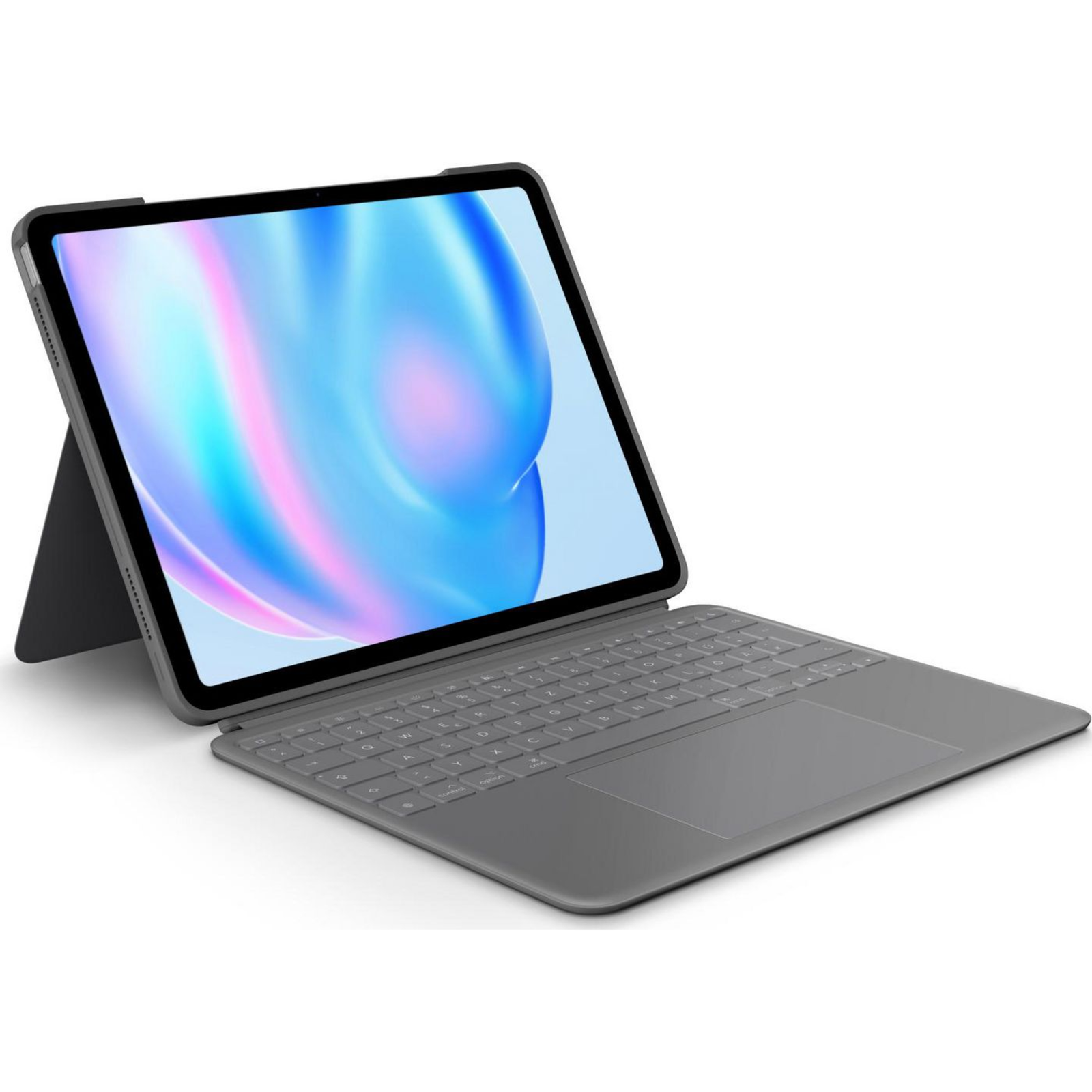 Logitech Combo Touch Keyboard Case Gray for IPad Air 13 Inch M2 DE Layout
