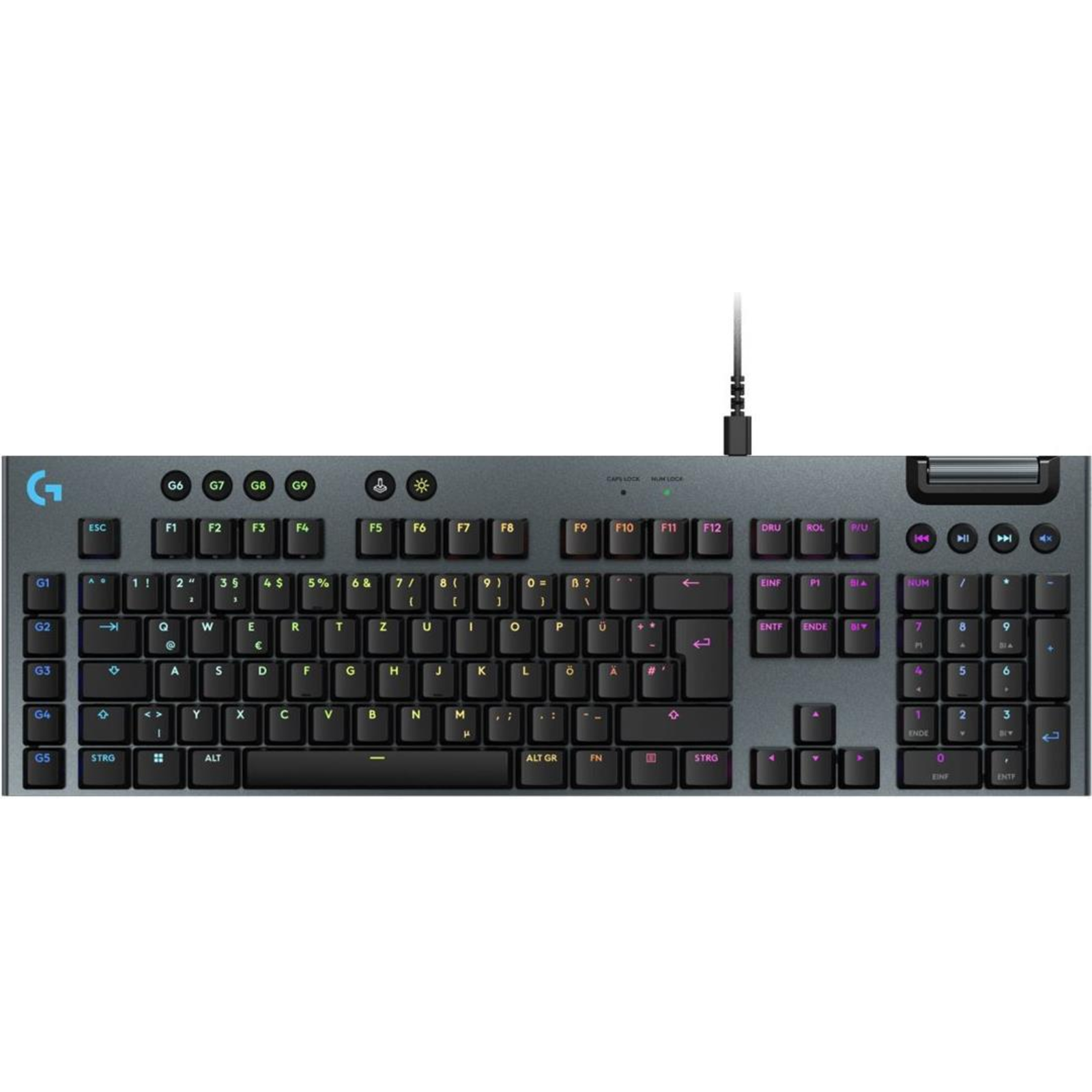 Logitech G915 X WIREDgKB BLACK DEU EMEA28I-935