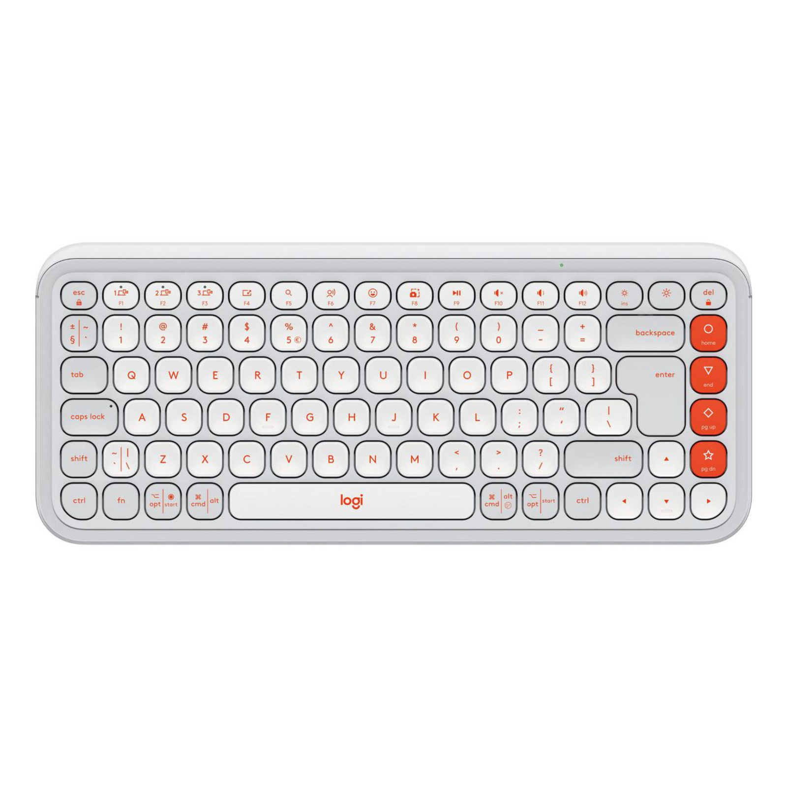 Logitech POP ICON KEYS KB Off WHITE -US INTL-INTNL-973