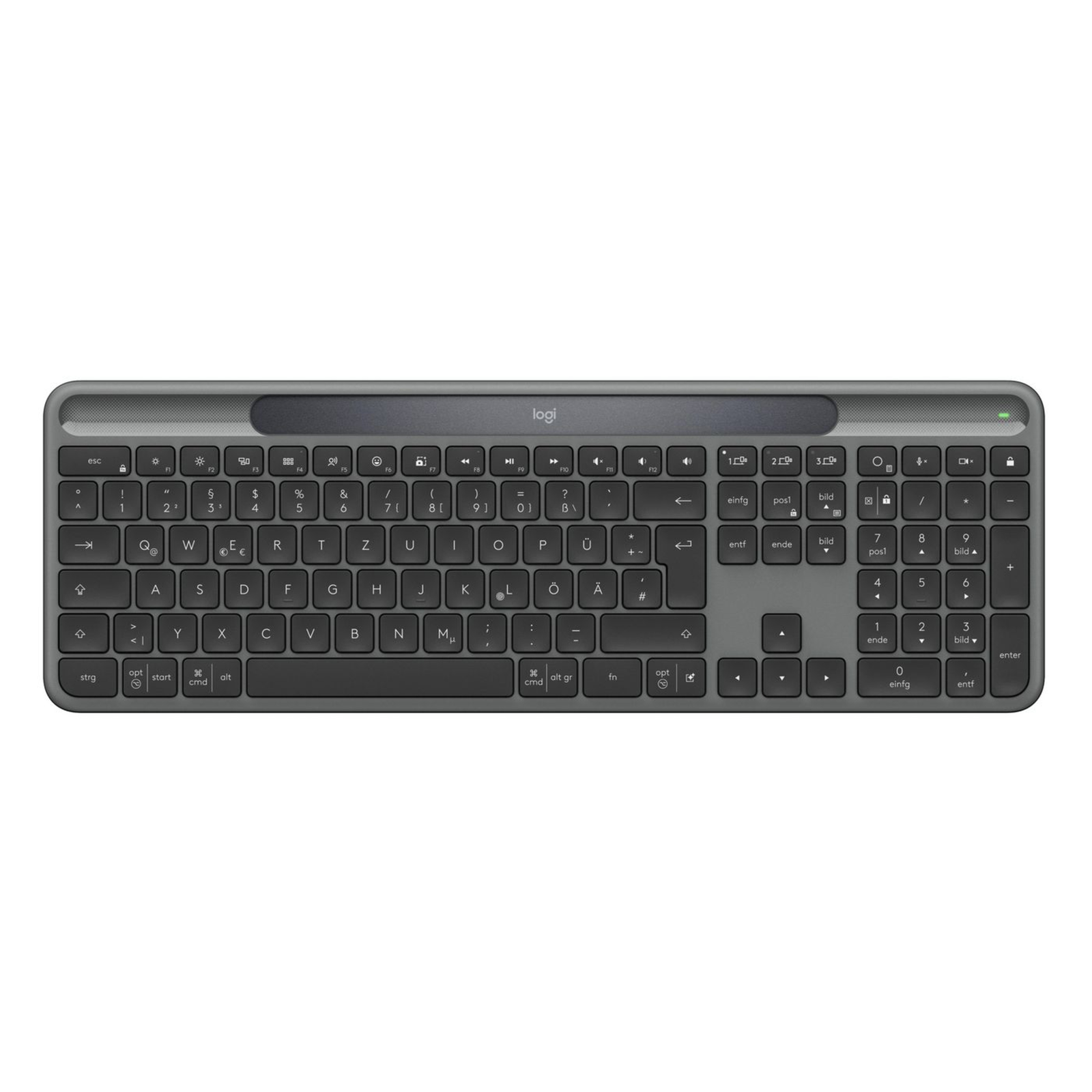 Logitech Signature Slim Solar+ K980 Wireless Keyboard QWERTZ