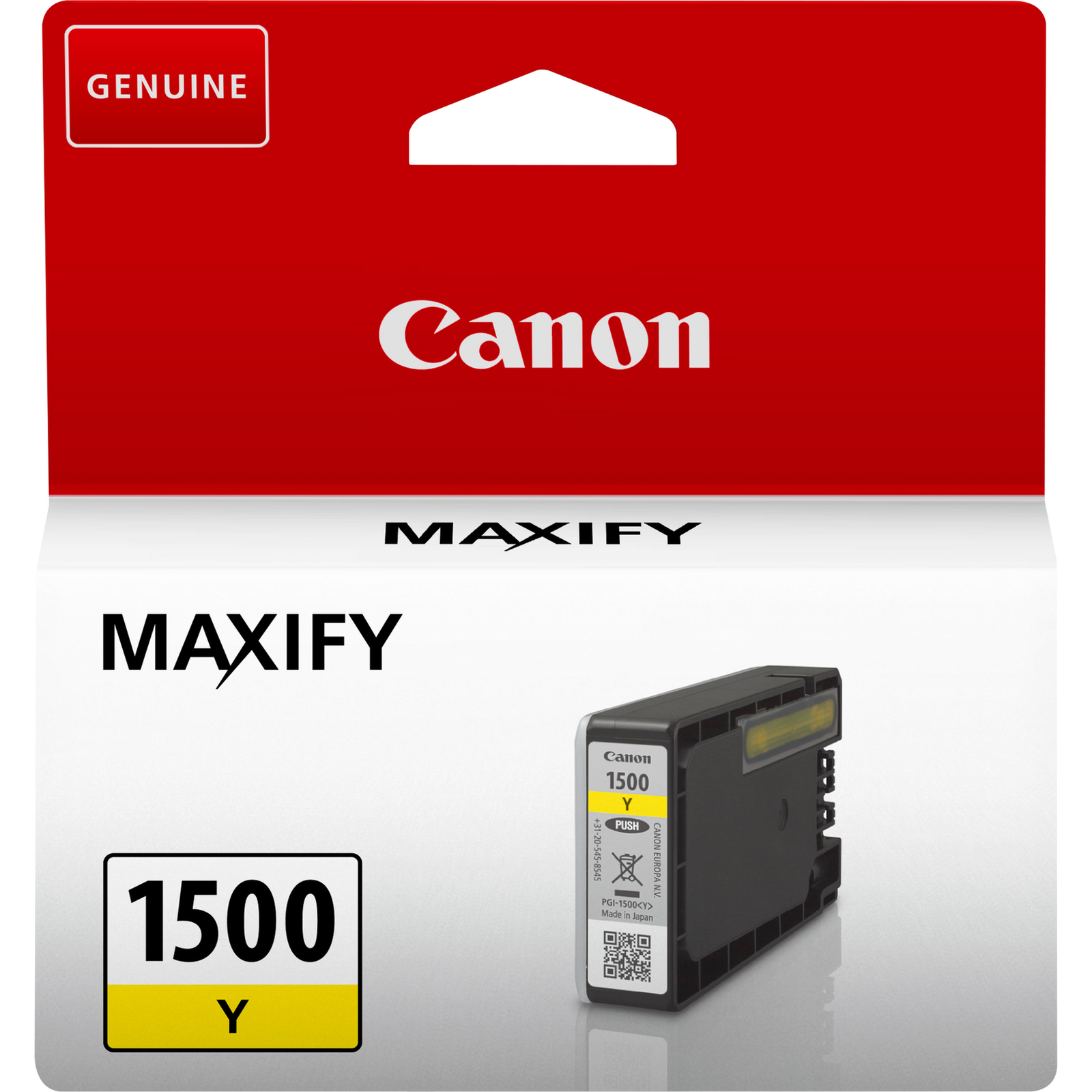 Canon PGI-1500 Y 4.5 Ml Yellow Original Ink Container