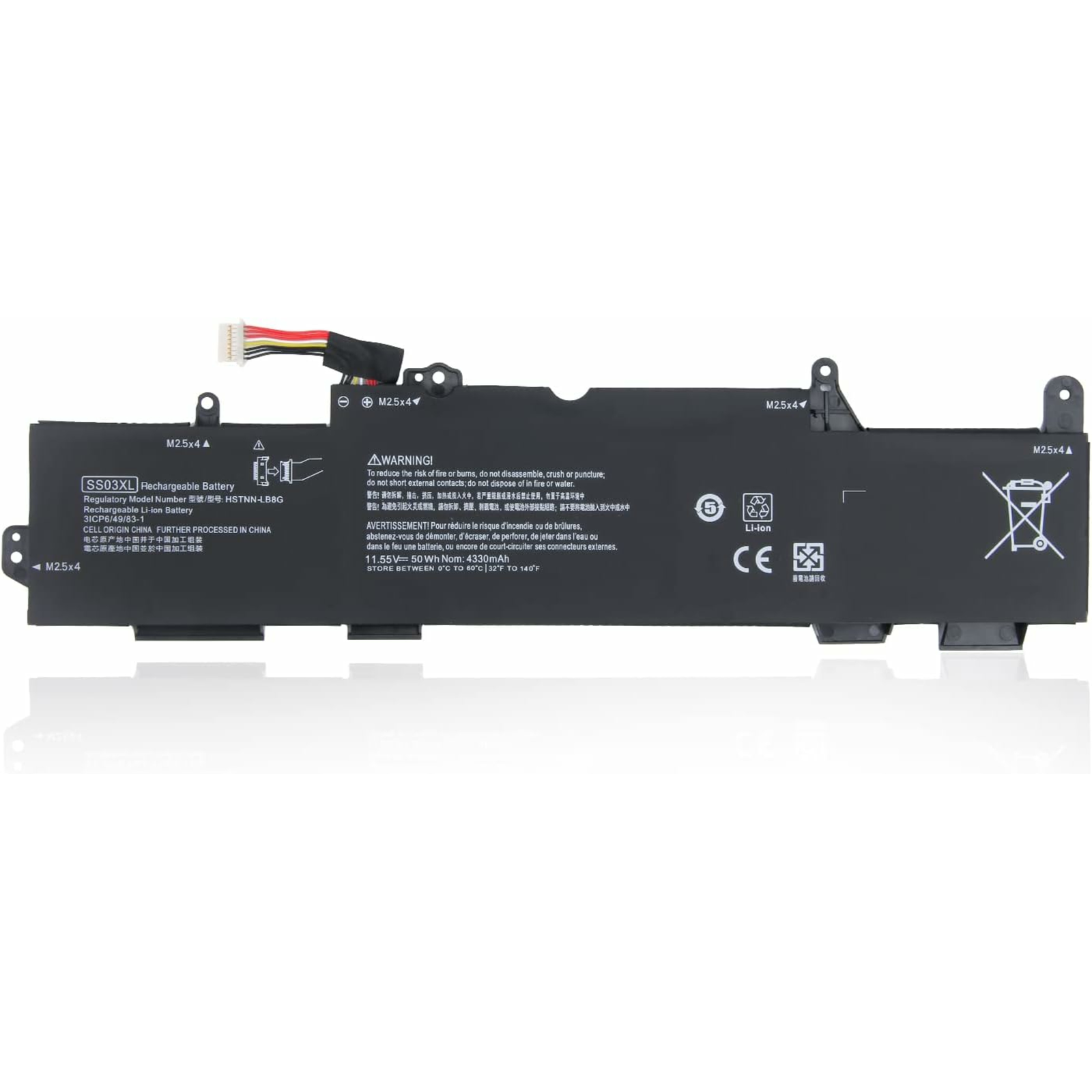 HPI Laptop Battery 3 Cell 50Wh 4.33Ah