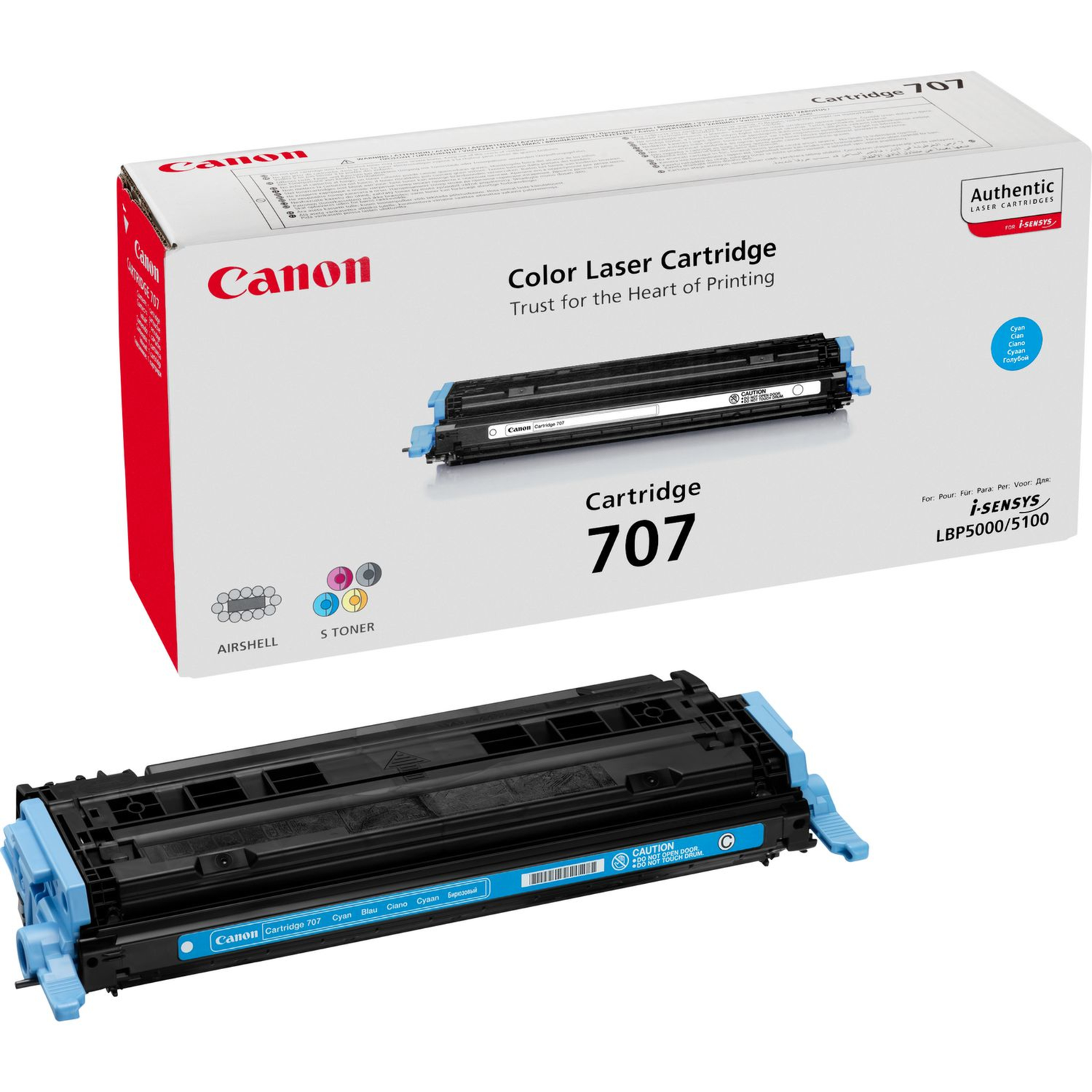 Canon Toner Cartridge Cartridge 707 9423A004 cyan 2,000pages