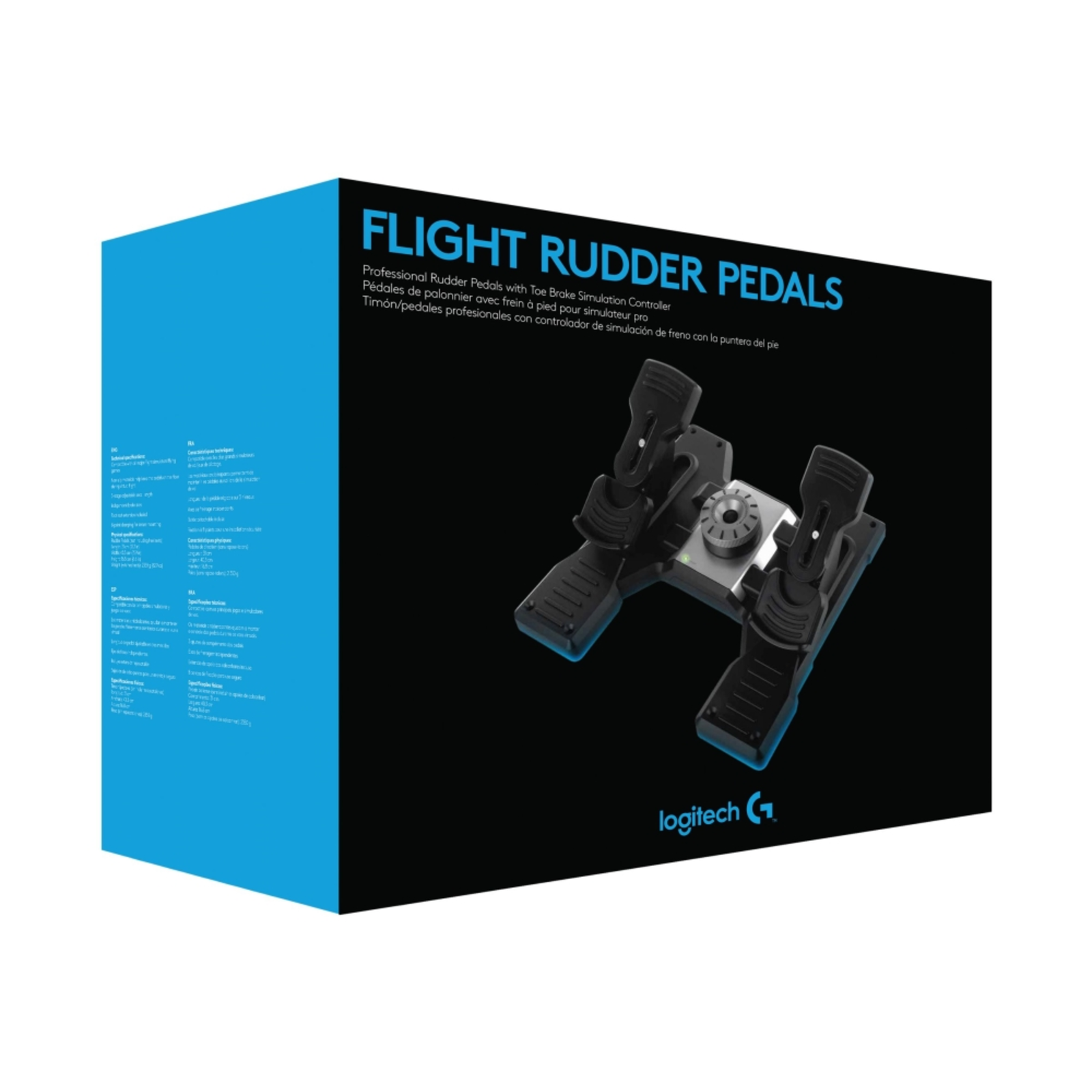 Logitech Flight Rudder Pedals Pedals Wired for PC