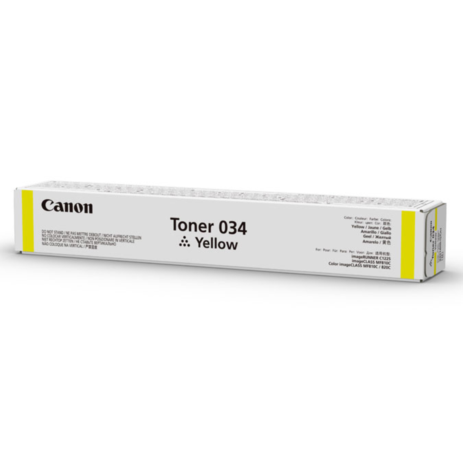 Canon 034 Yellow Original Toner Cartridge for ImageCLASS MF810Cdn MF820Cdn