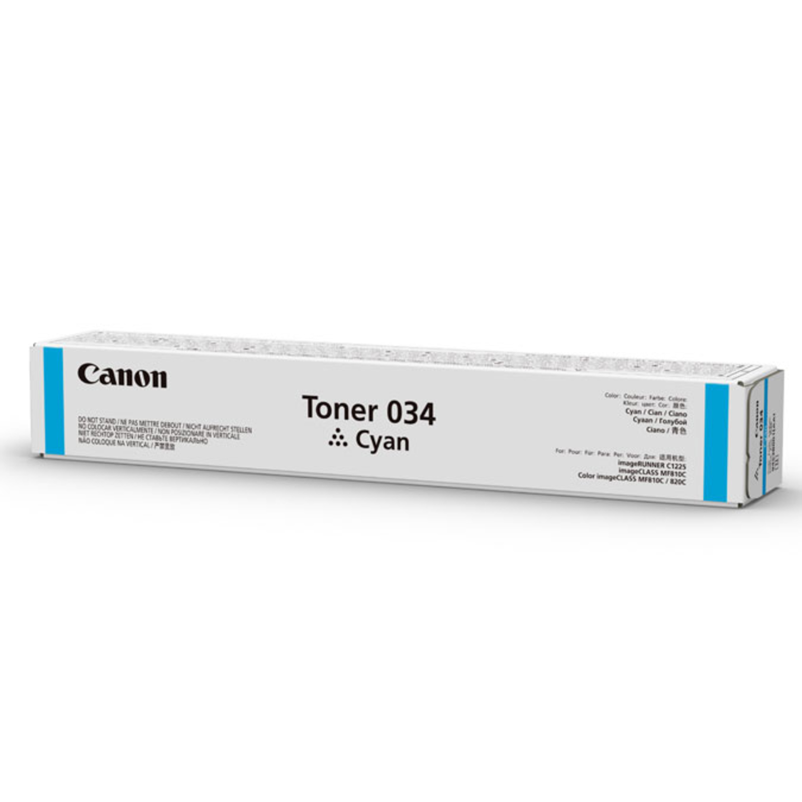 Canon 034 cyan Original Toner Cartridge for ImageCLASS MF810Cdn MF820Cdn