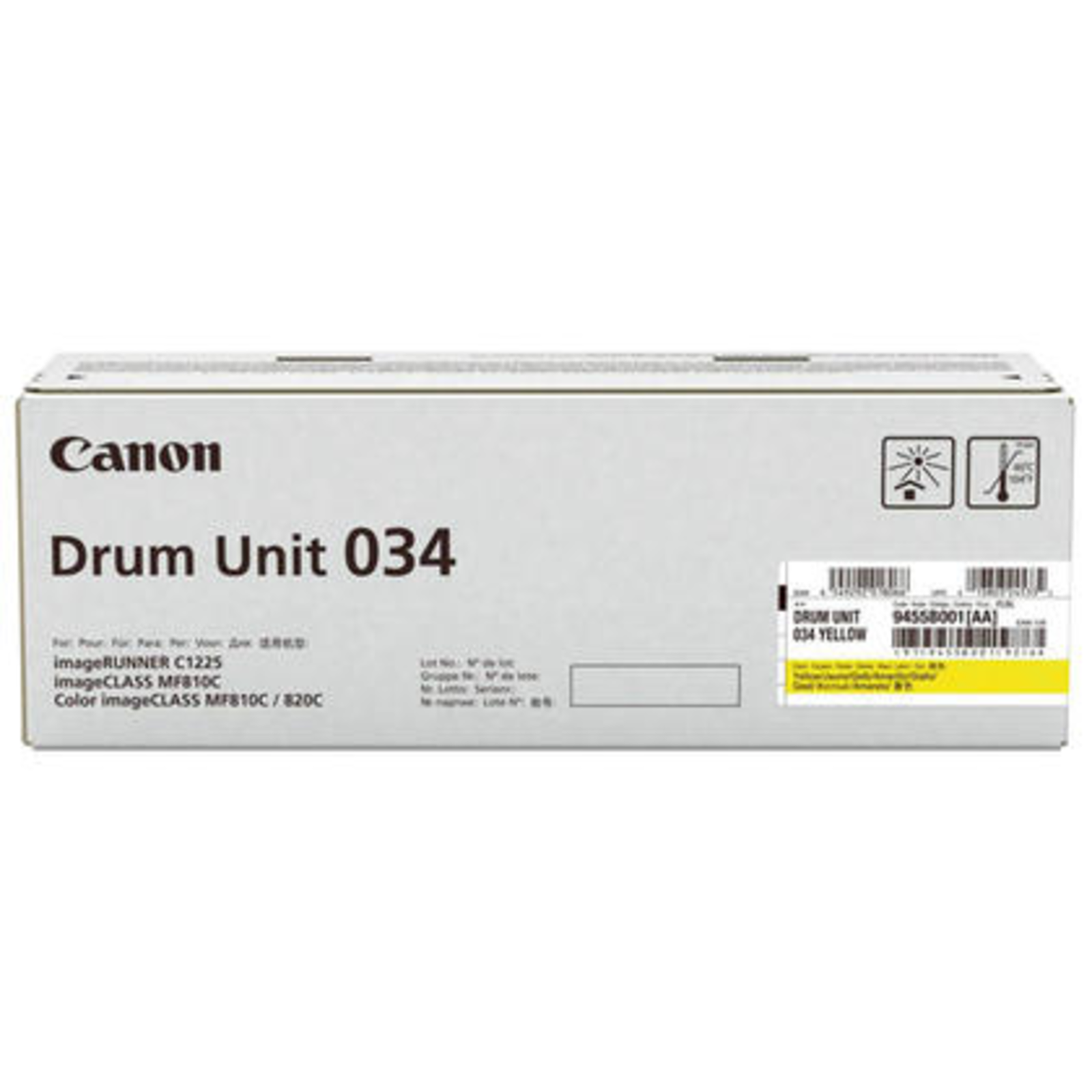 Canon 034 Yellow Original Drum Unit