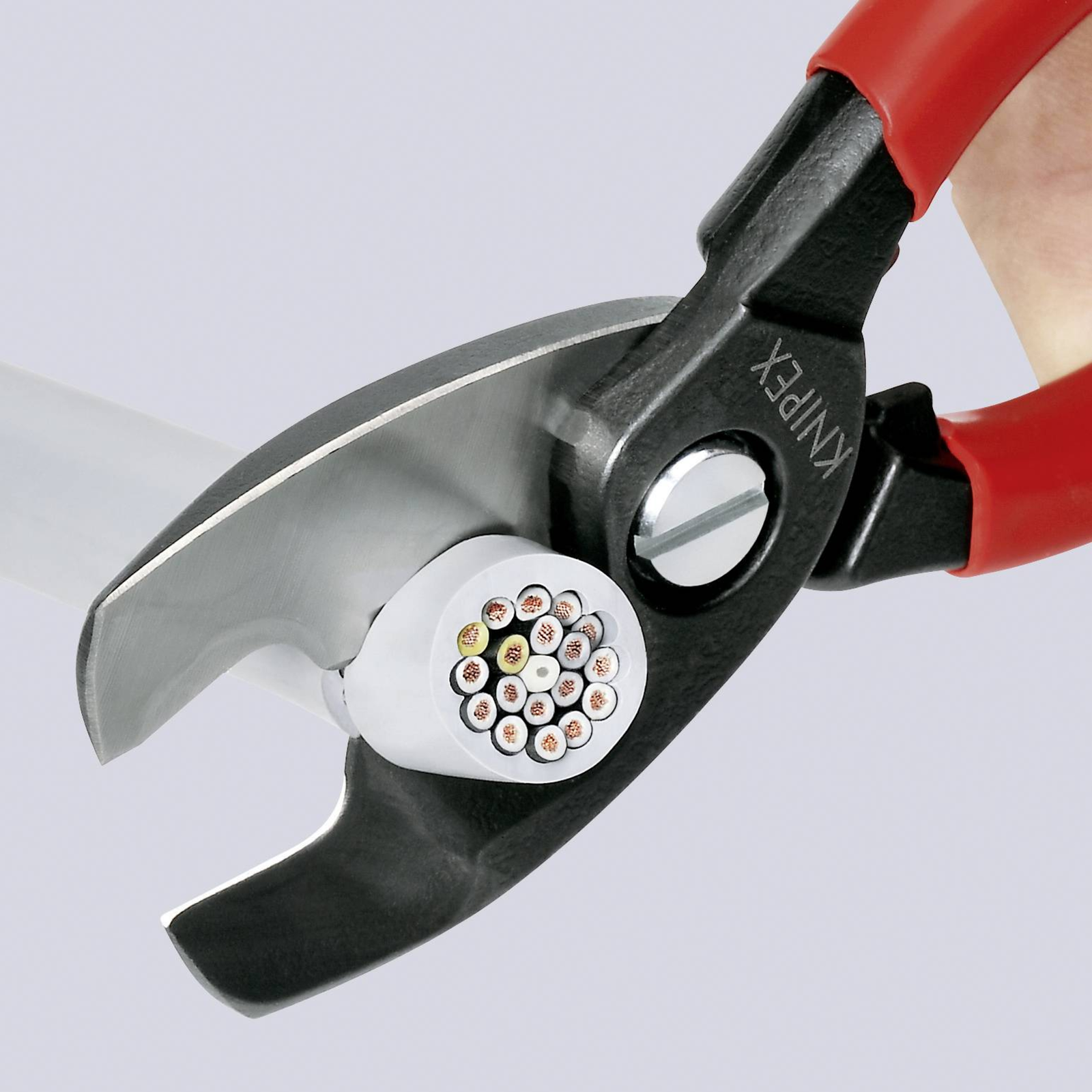 KNIPEX Cable Cutters with Double Cutting Edge 95 11 200