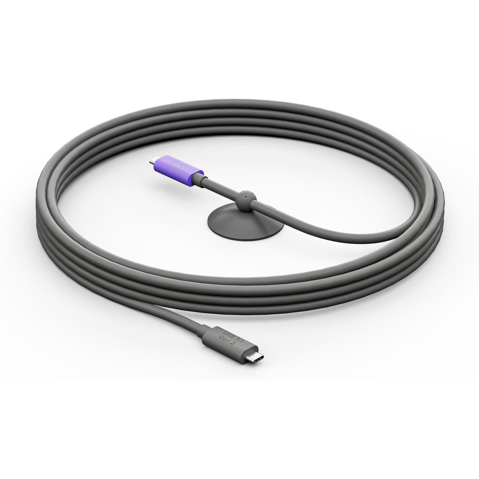Logitech Actives USB Cable 5m for MeetUp2- GRAPHITE