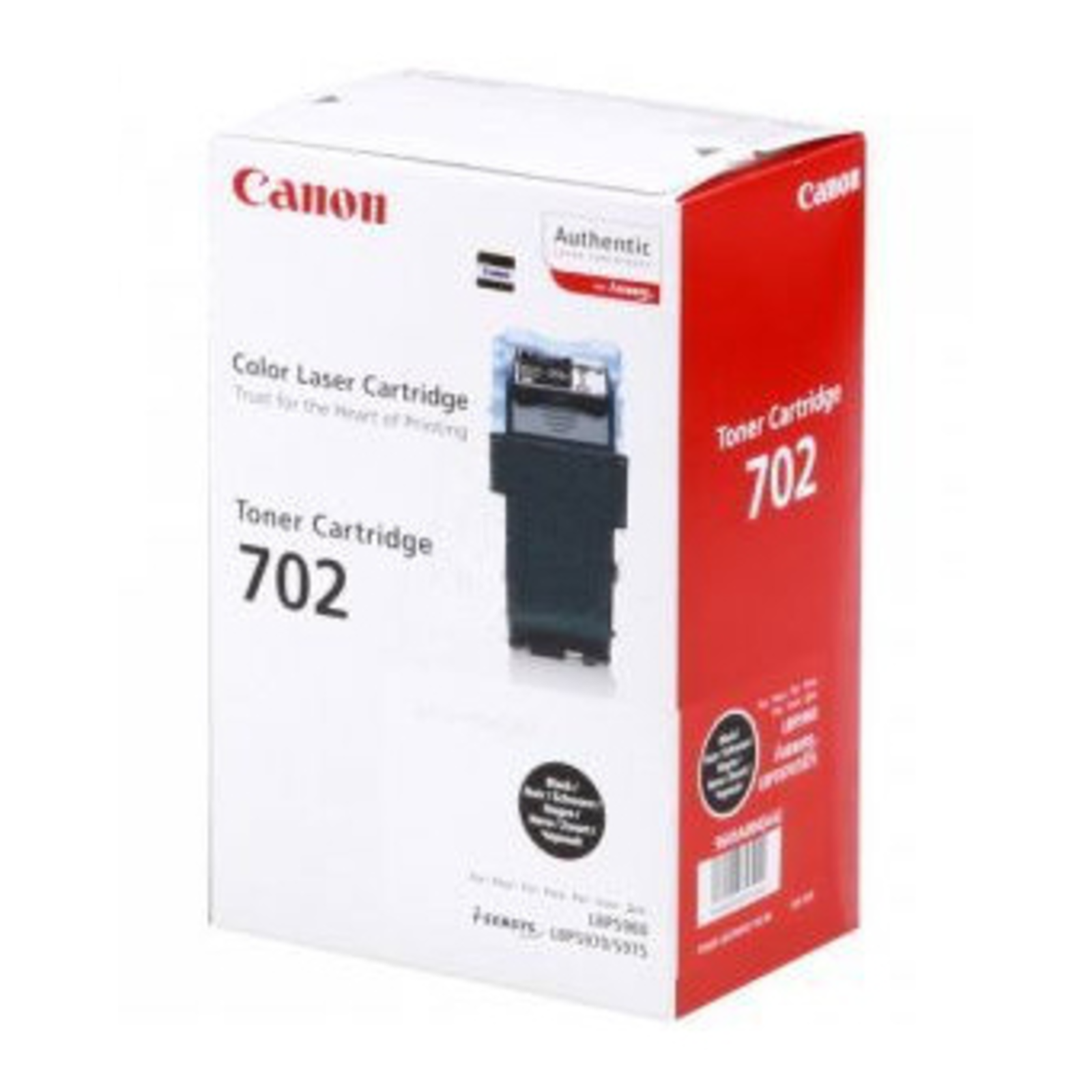 Canon 702 Black Original Toner Cartridge for LBP-5960