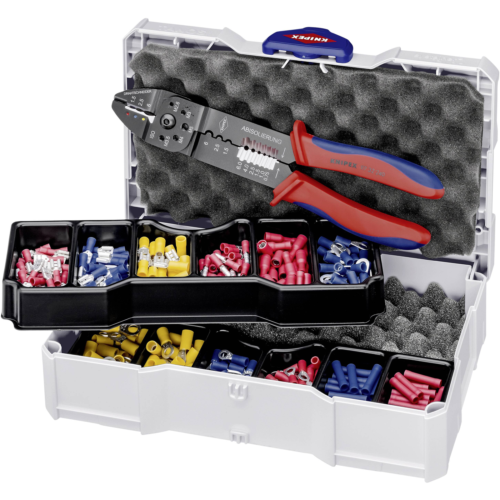 KNIPEX Crimping Tool Lacquered Black