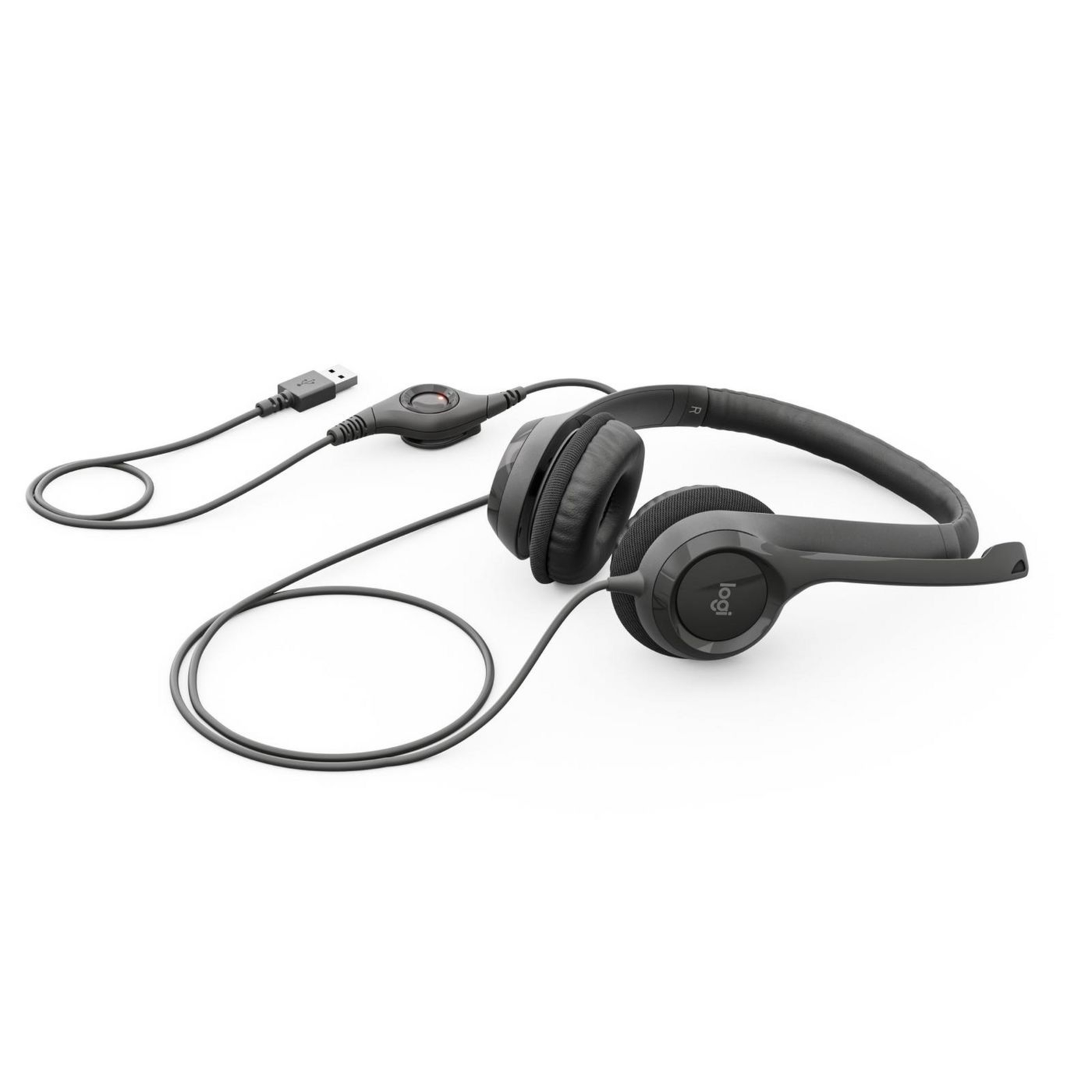 Logitech USB Headset H390 Headset On-Ear