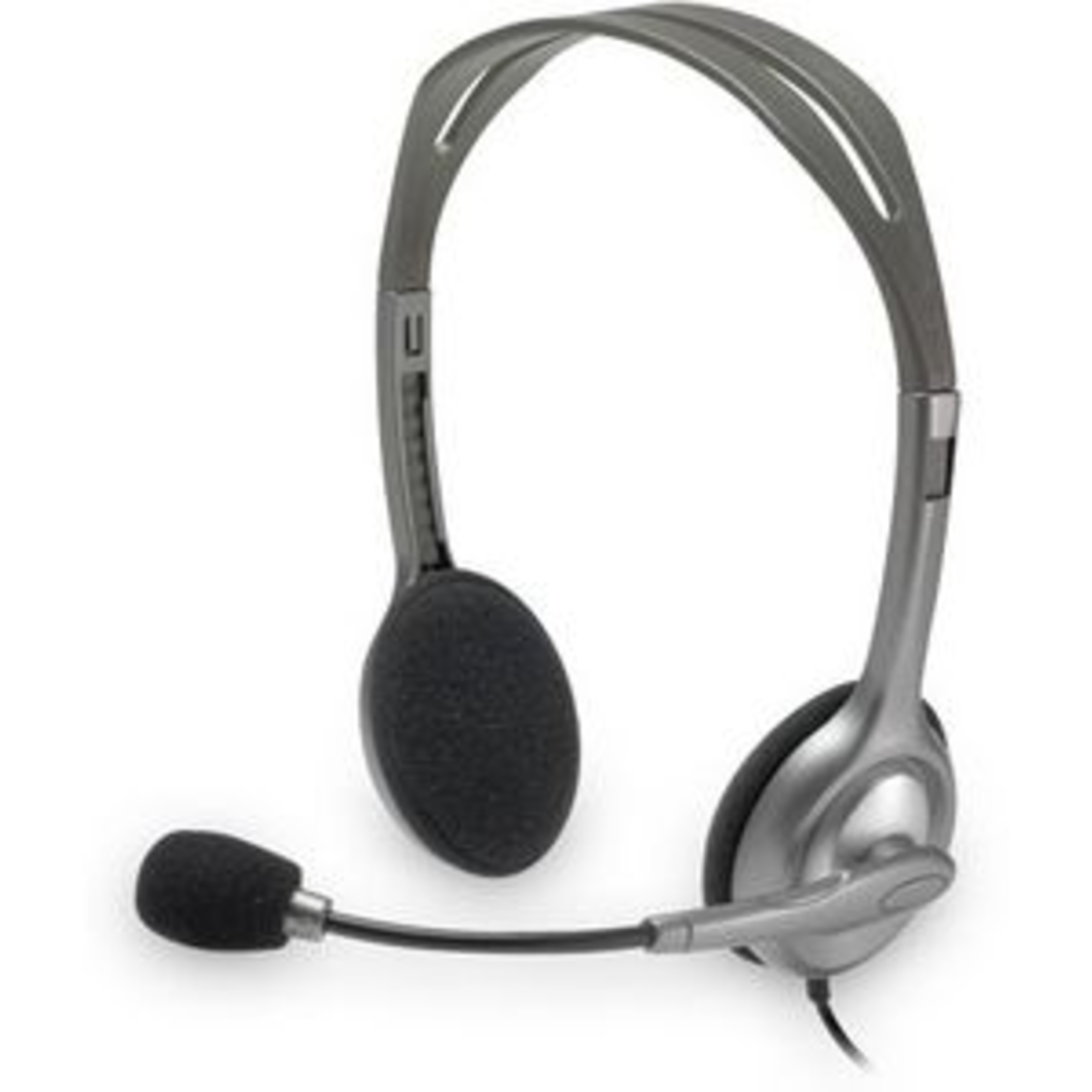 Logitech H110 Headphones 981-000271 Grey