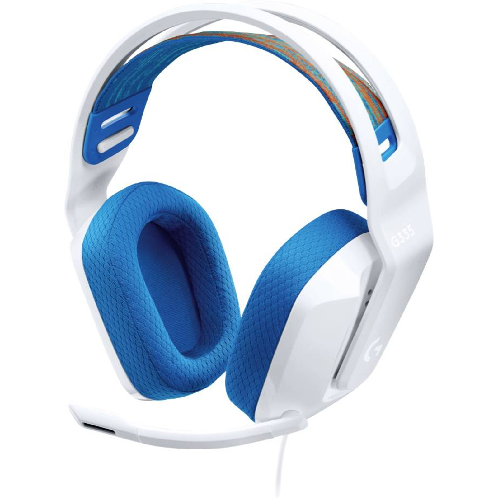 LogitechgG335 Wired Gaming Headset Wired Headset Blue White