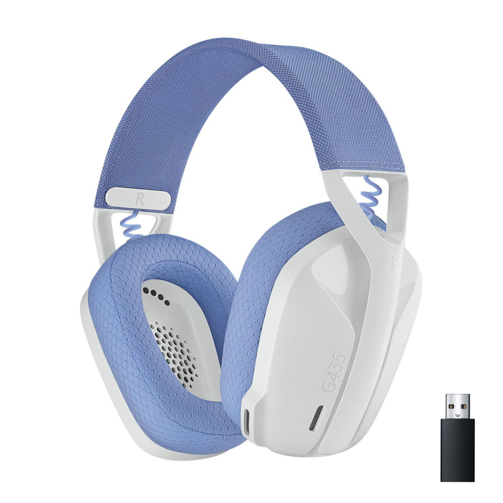 Logitech Lightspeed G435 Headset Circumaural Wireless White