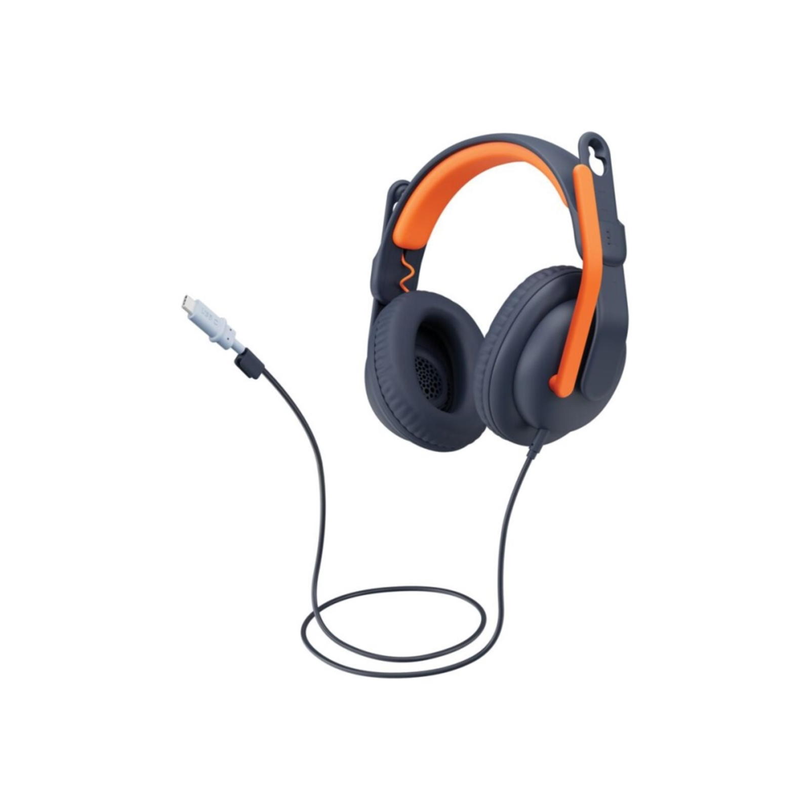 Logitech Zone Learn Wired Training 192 G Headphones Blue orange
