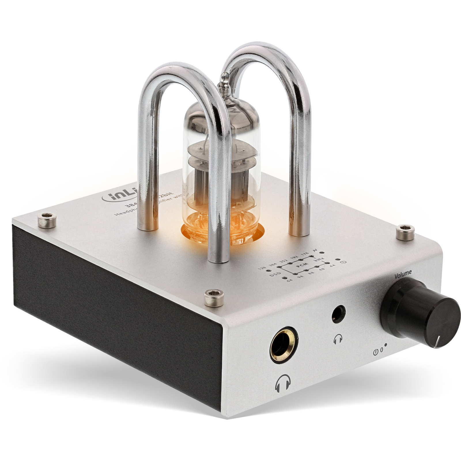 InLine AmpUSB Hi-Res AUDIO HiFi DSD Headphone Tube Amplifier 384kHz-32-bit