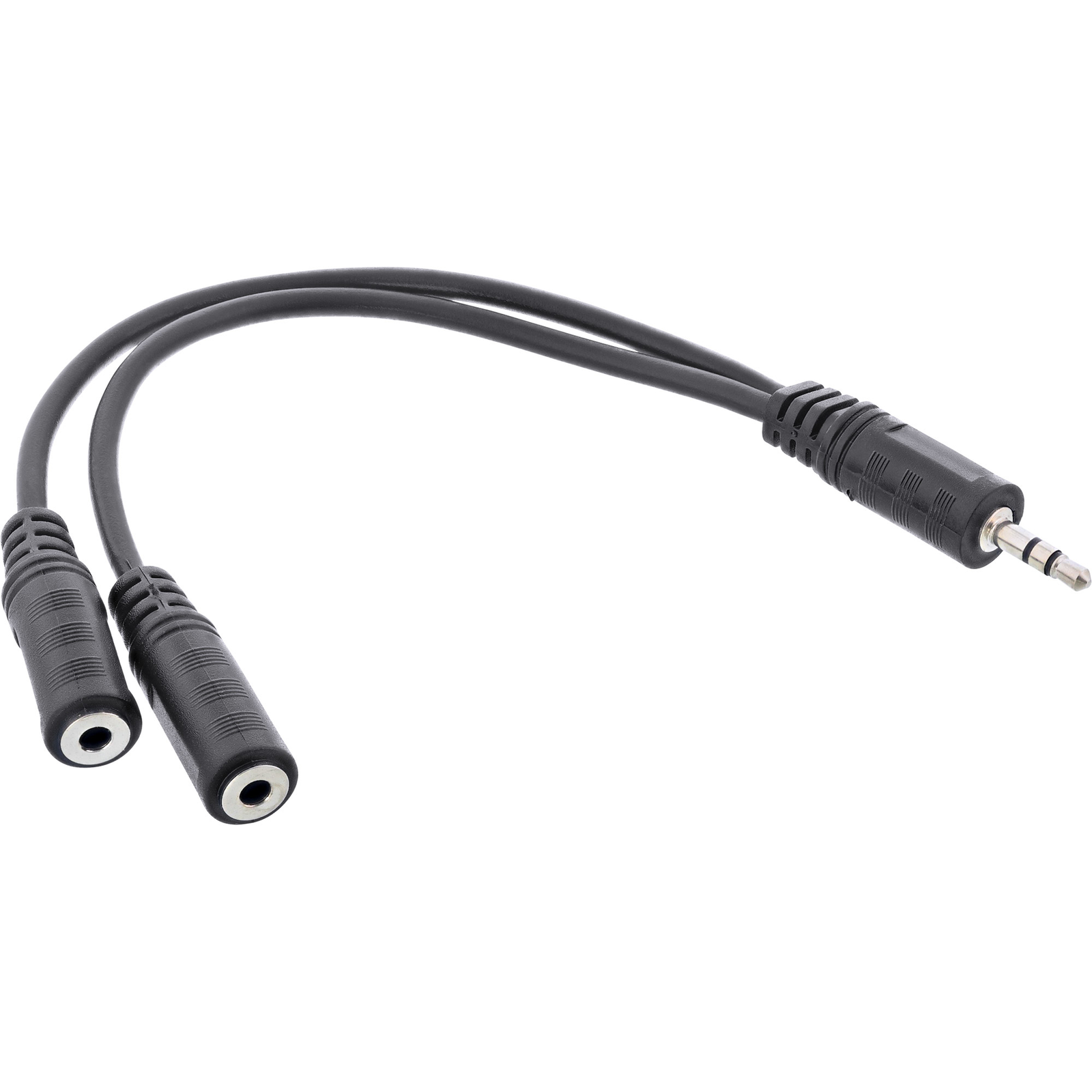 InLine Jack Y-cable 3.5mm Jack ST to 2x 3.5mm Jack BU Stereo 5m