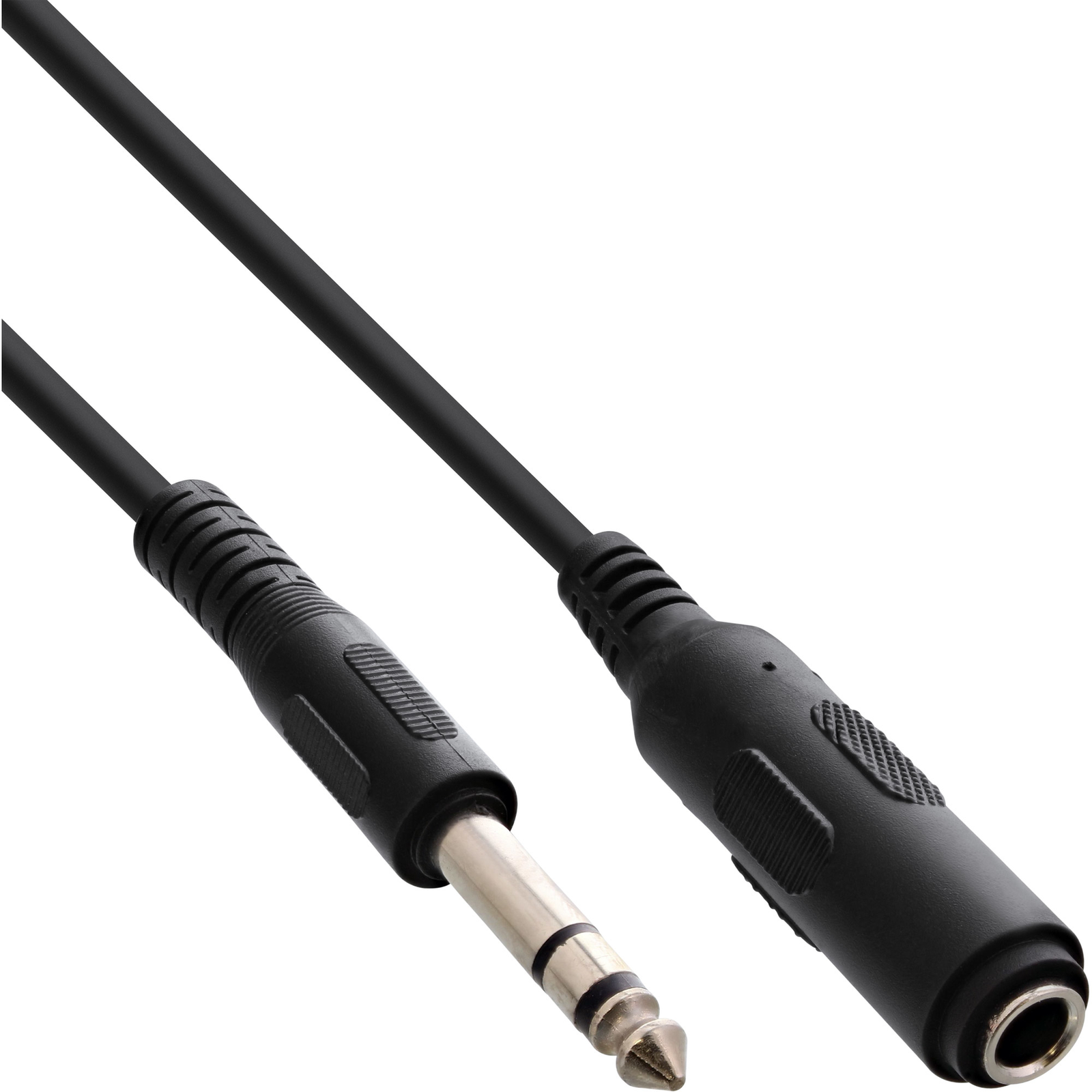 InLine Jack Extension 6.3mm Jack Plug Socket 5m Stereo