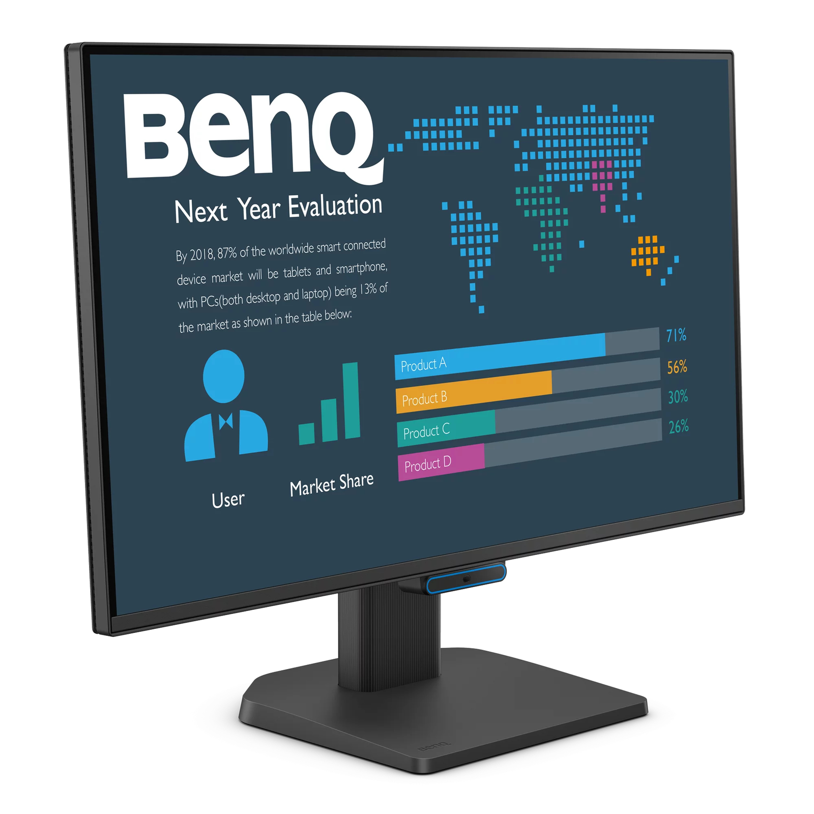 BenQ BL2490C Office Monitor 60.45 Cm (23.8 Inches) Black FHD 169 5 Ms 250 Cd/m IPS