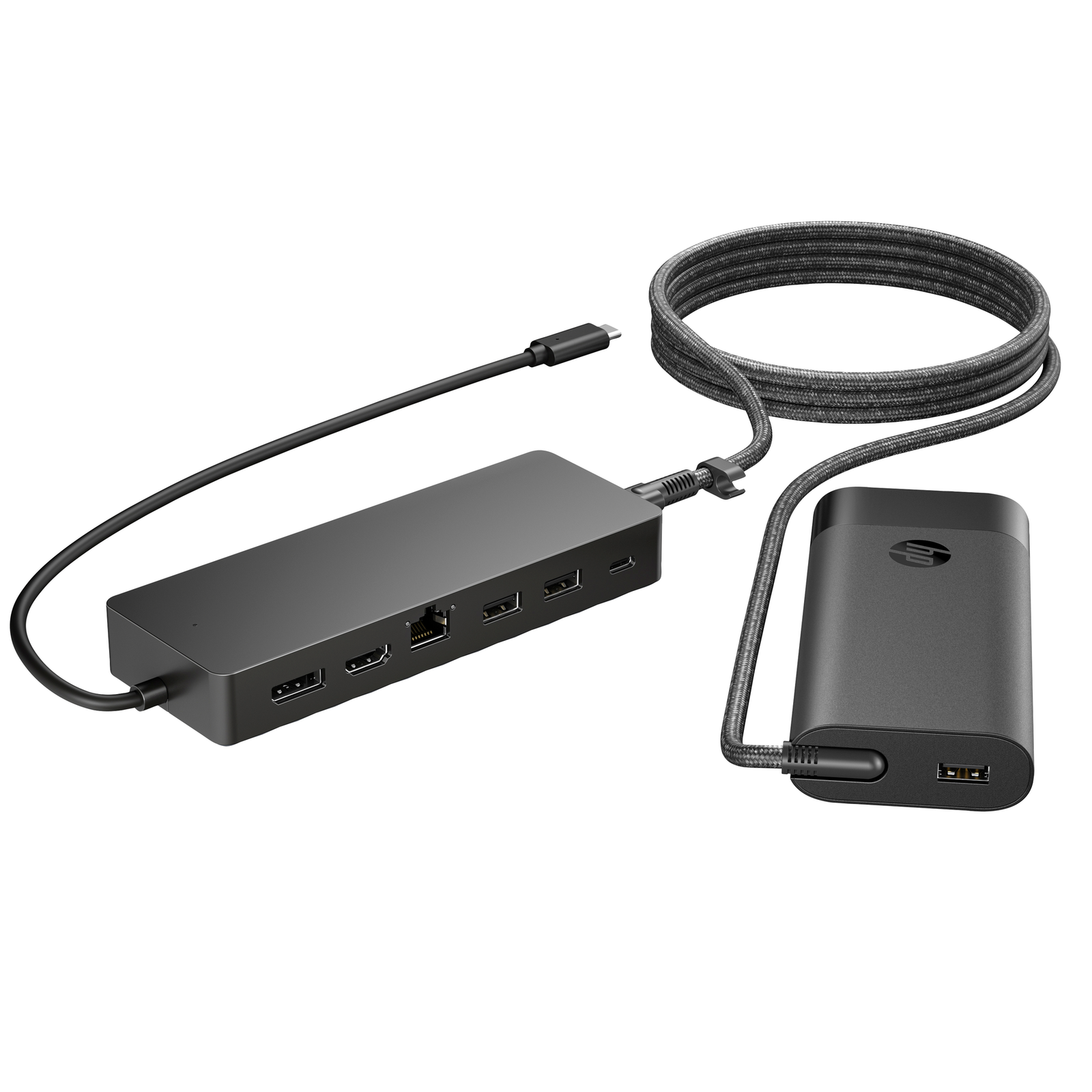 HP Universal USB-C Hub And Laptop Power Supply