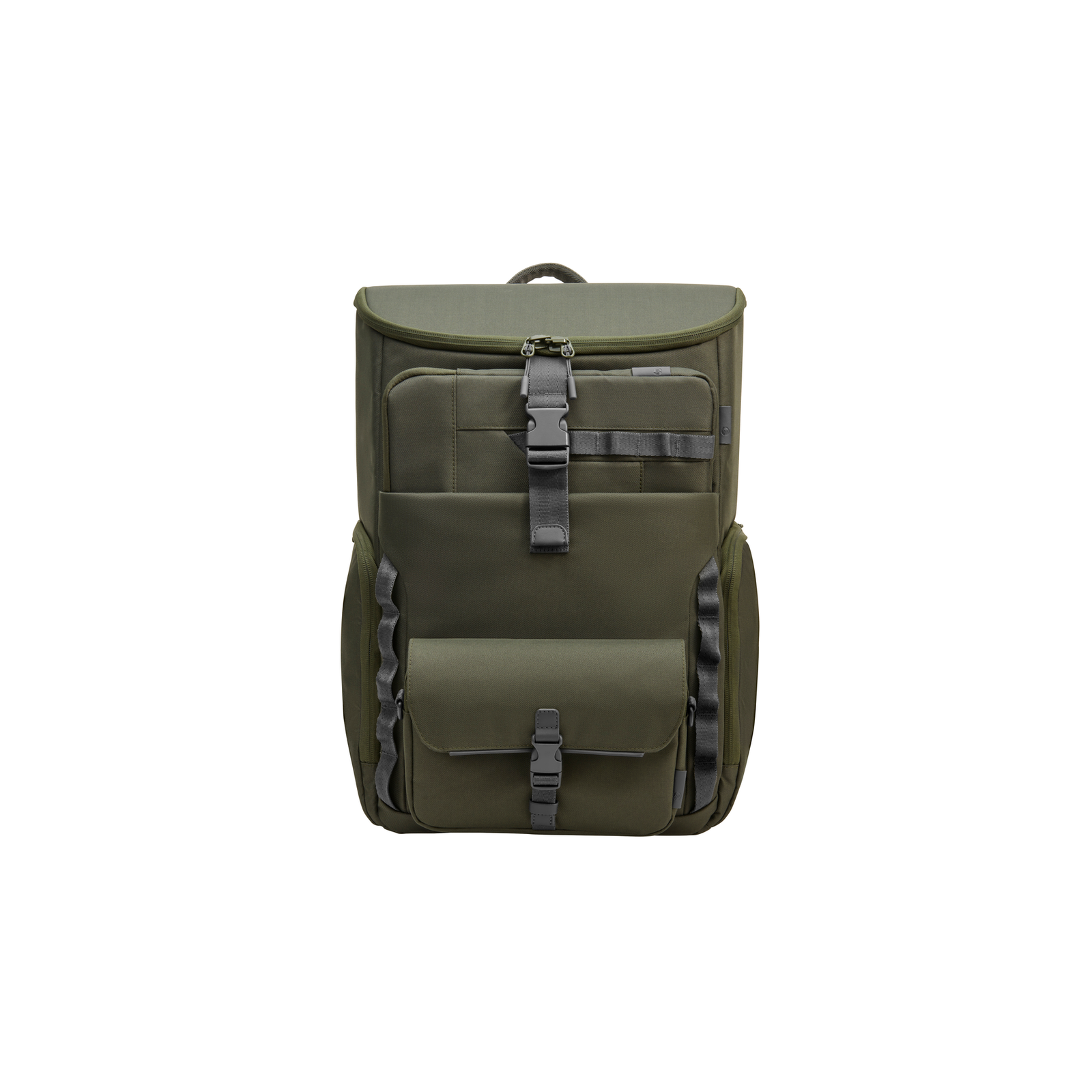 HPI 15.6 Inch Modular Laptop Backpack Grey/Green