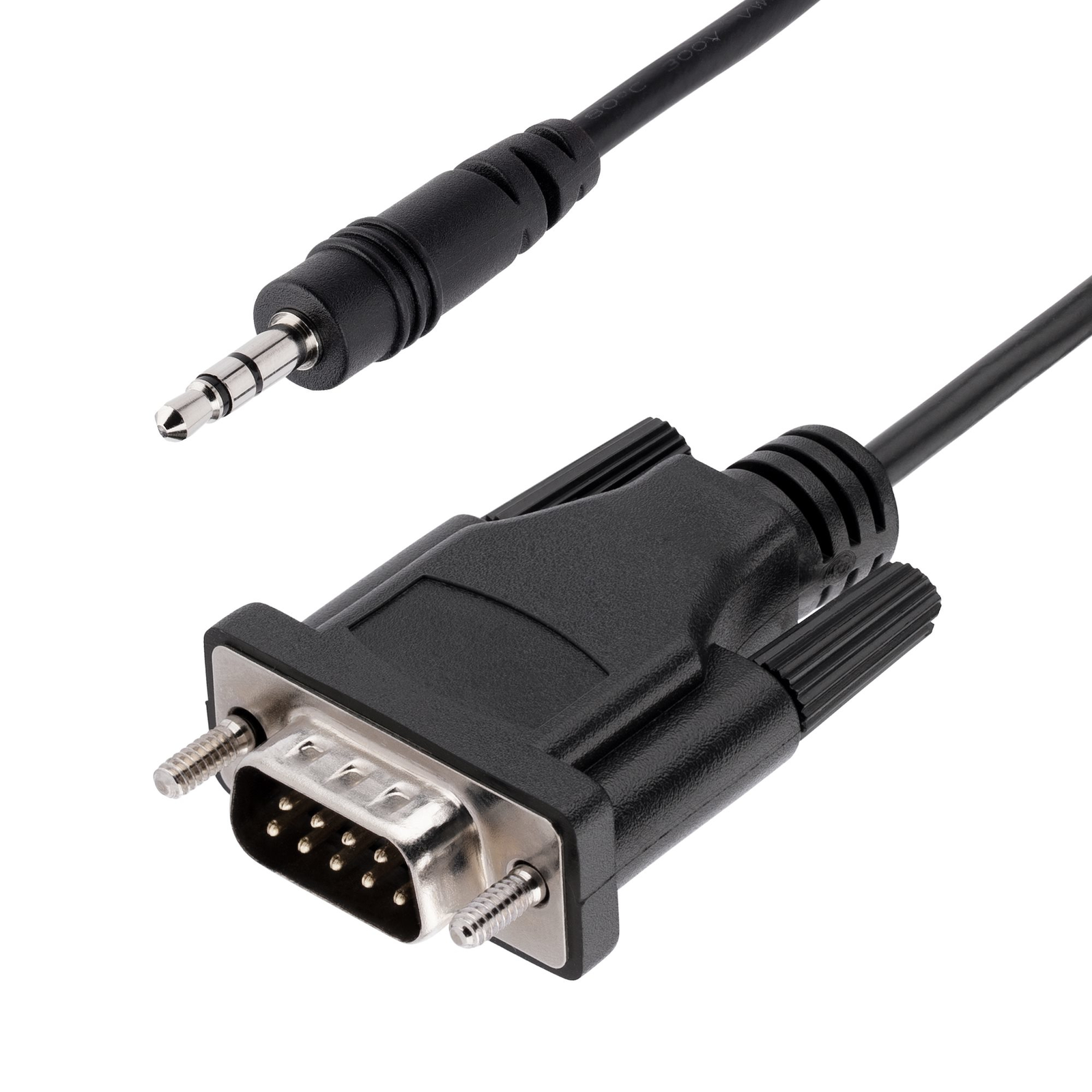 StarTech 3ft 1m DB9 to 3.5mm Serial Cable Device Configuration RS232 Male Calibrating Projectors