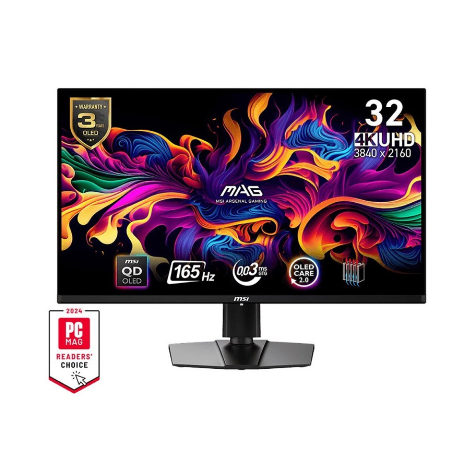 MSI MAG 321UPDE OLED Monitor Gaming 81.3 Cm (32inch)
