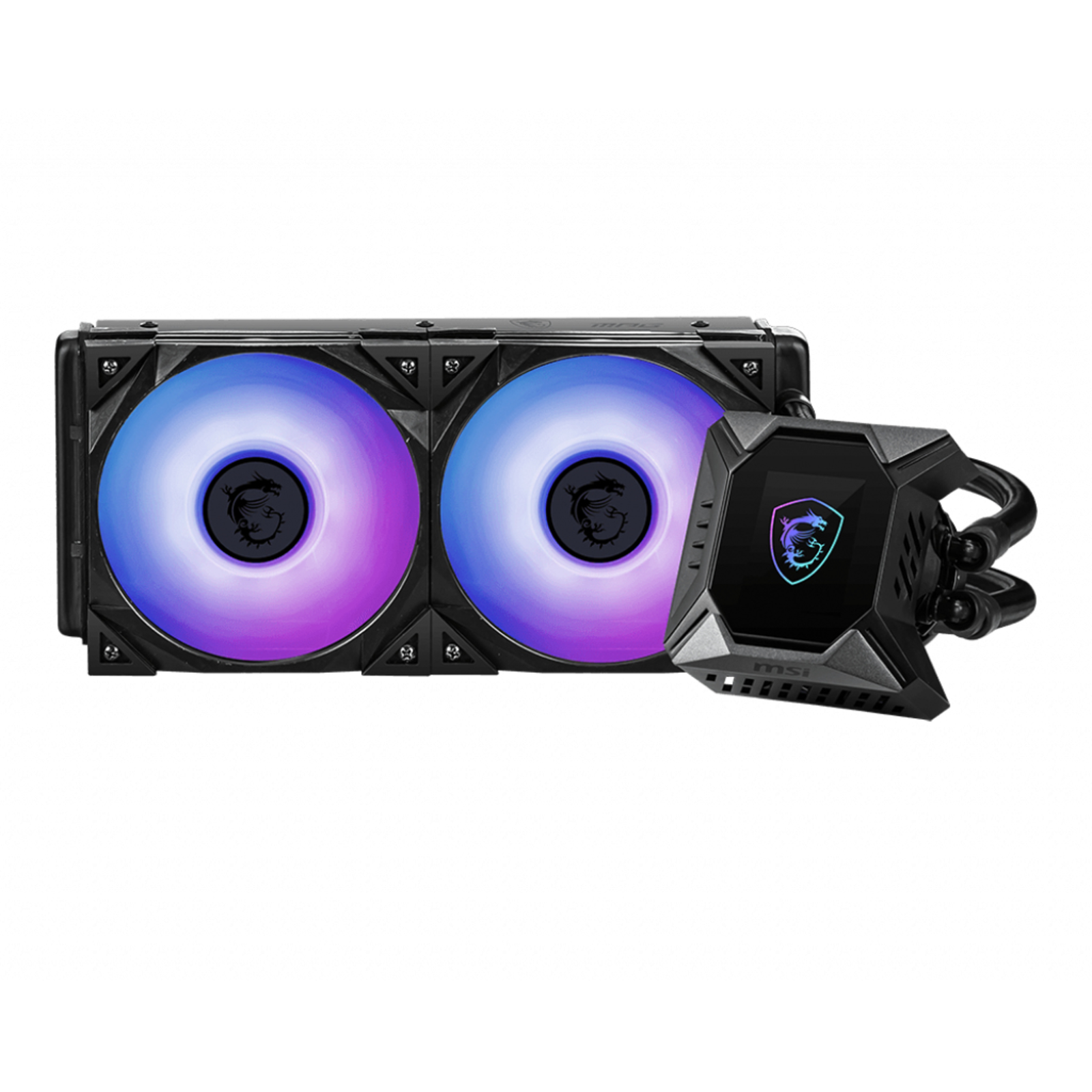 MSI WATERCOOLING KIT PROCESSOR with ARGB LIGHTING 2 X 12cm FANS Comp. -INTEL 1150/1151/115