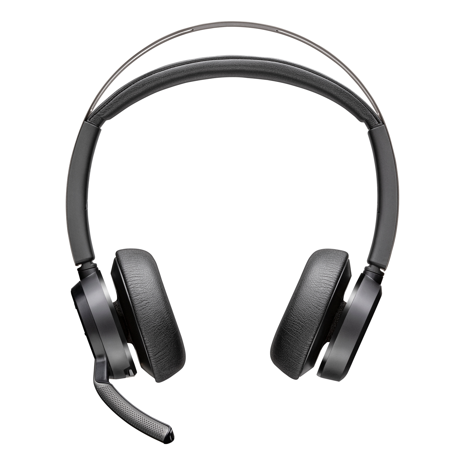 Poly Voyager Focus 2 USB-C Headset Incl. Charging Station + USB-C/ -A Adapter