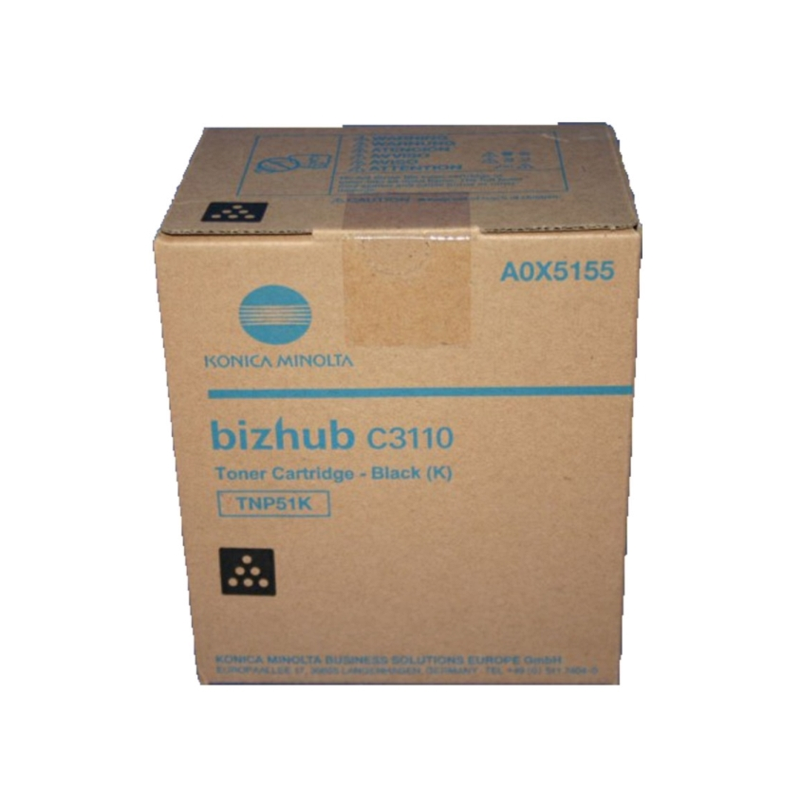 Konica Minolta Toner TNP-51K 5000 Pages Black