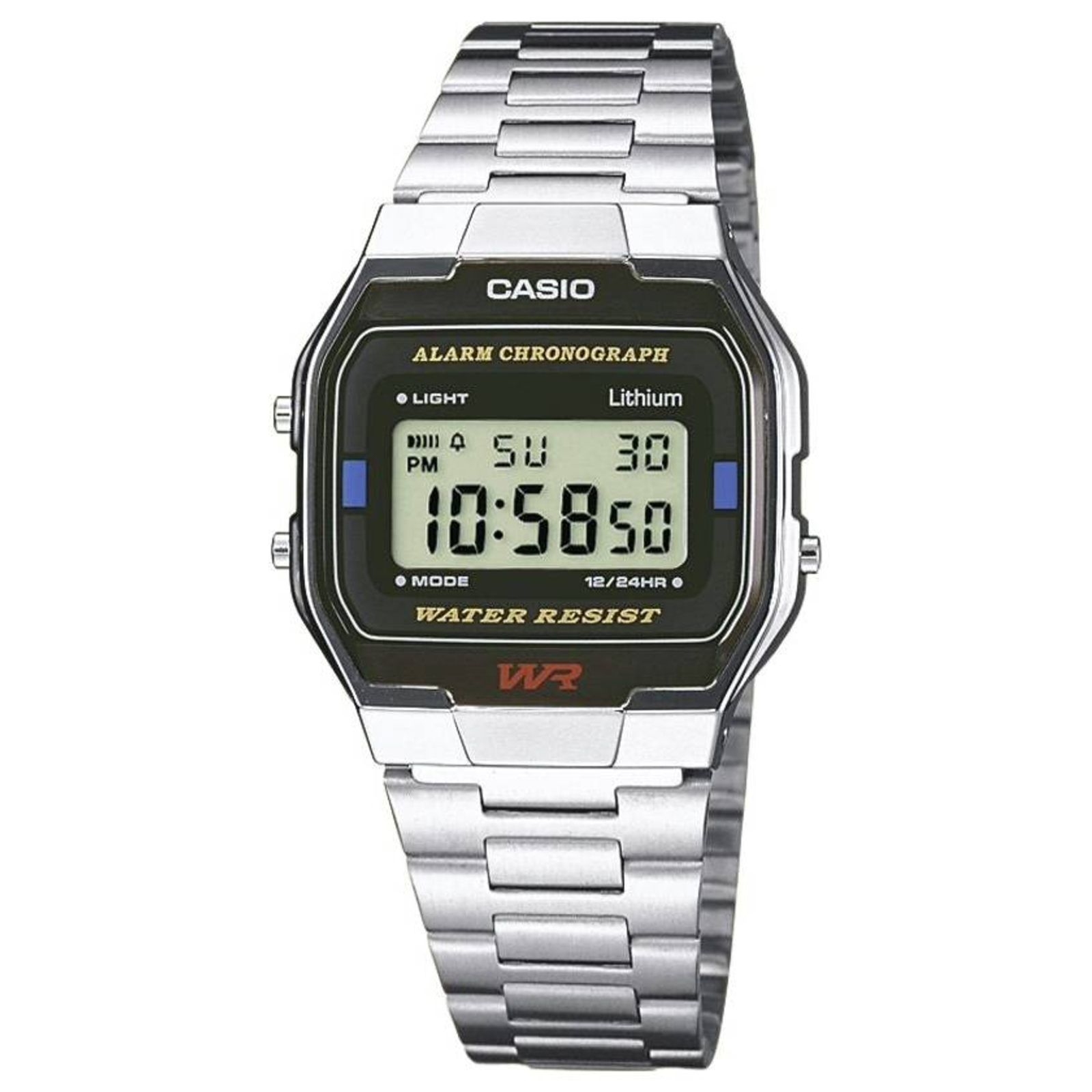 Casio A163WA-1QES Waterproof Electronic