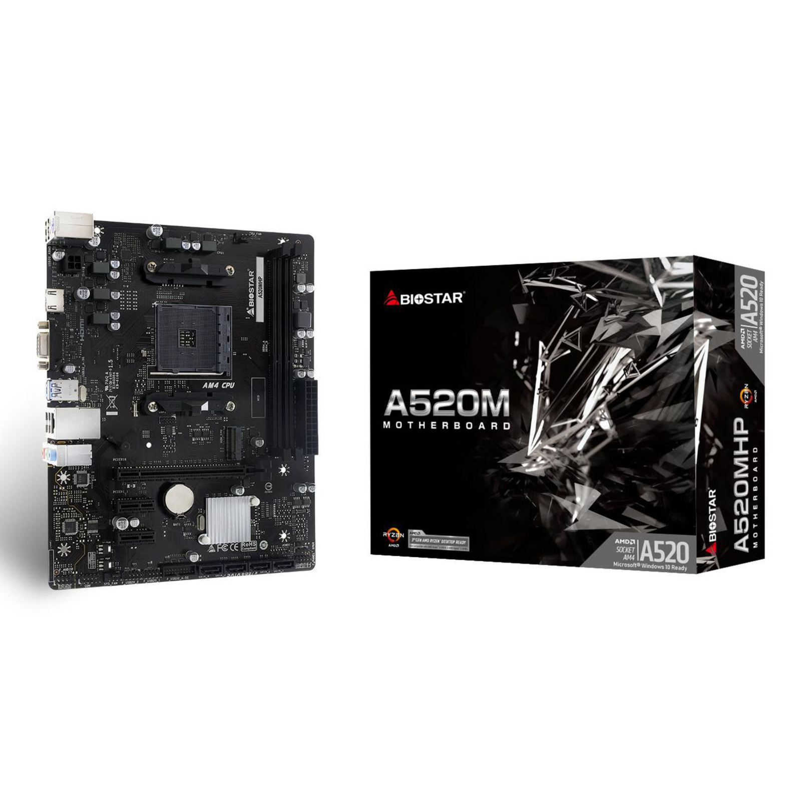 Biostar A520MHP A520,AM4,mATX,DDR4