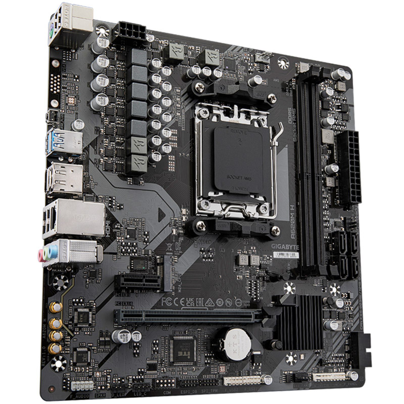 GIGABYTE A620M H A620,AM5,mATX,DDR5