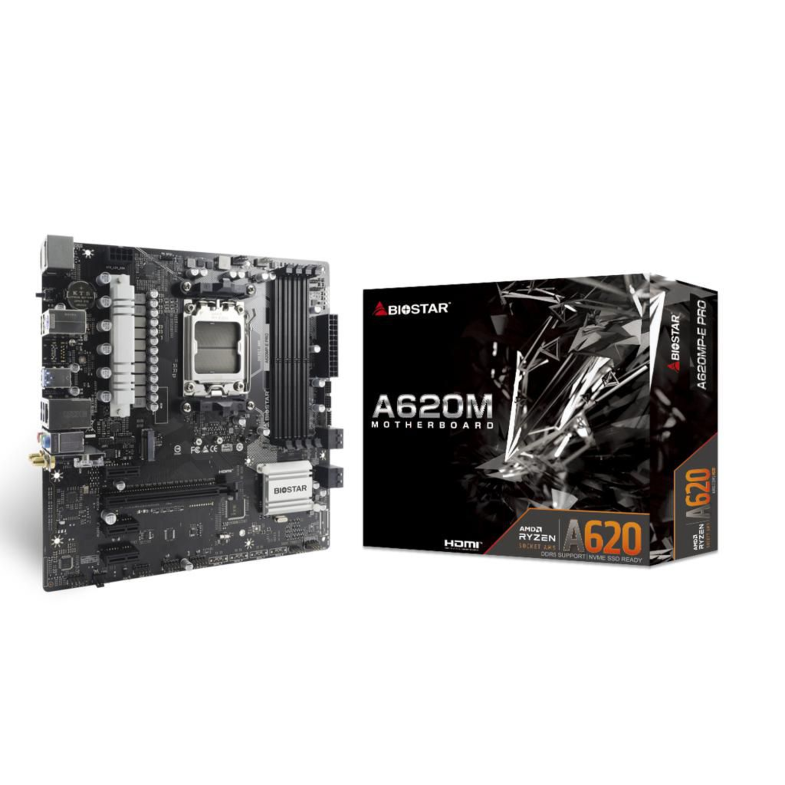 BIOSTAR A620MP-E Pro A620,AM5,mATX,DDR5