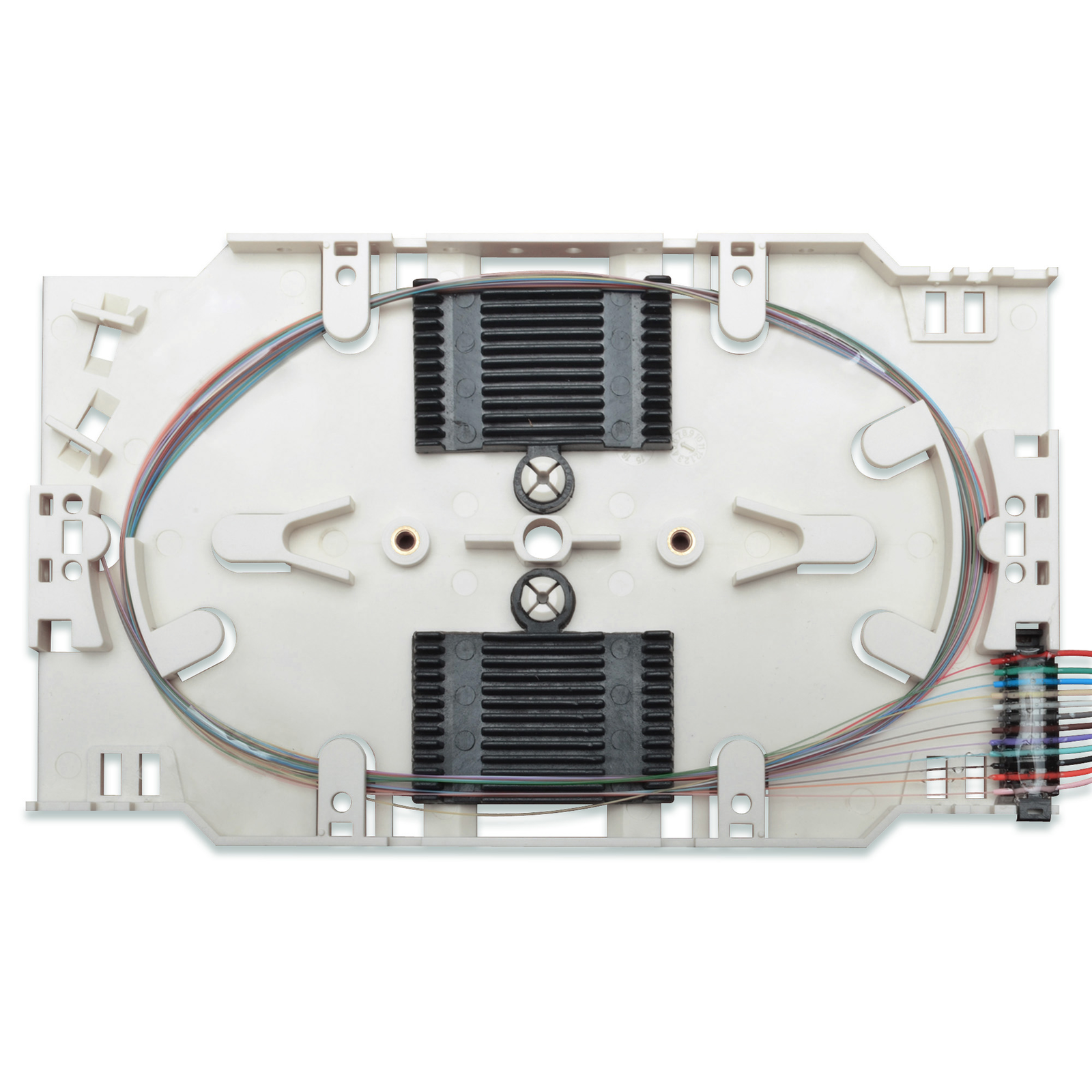 Digitus Splice Cassette with 12 Pigtails Pre-assembled LC OM4