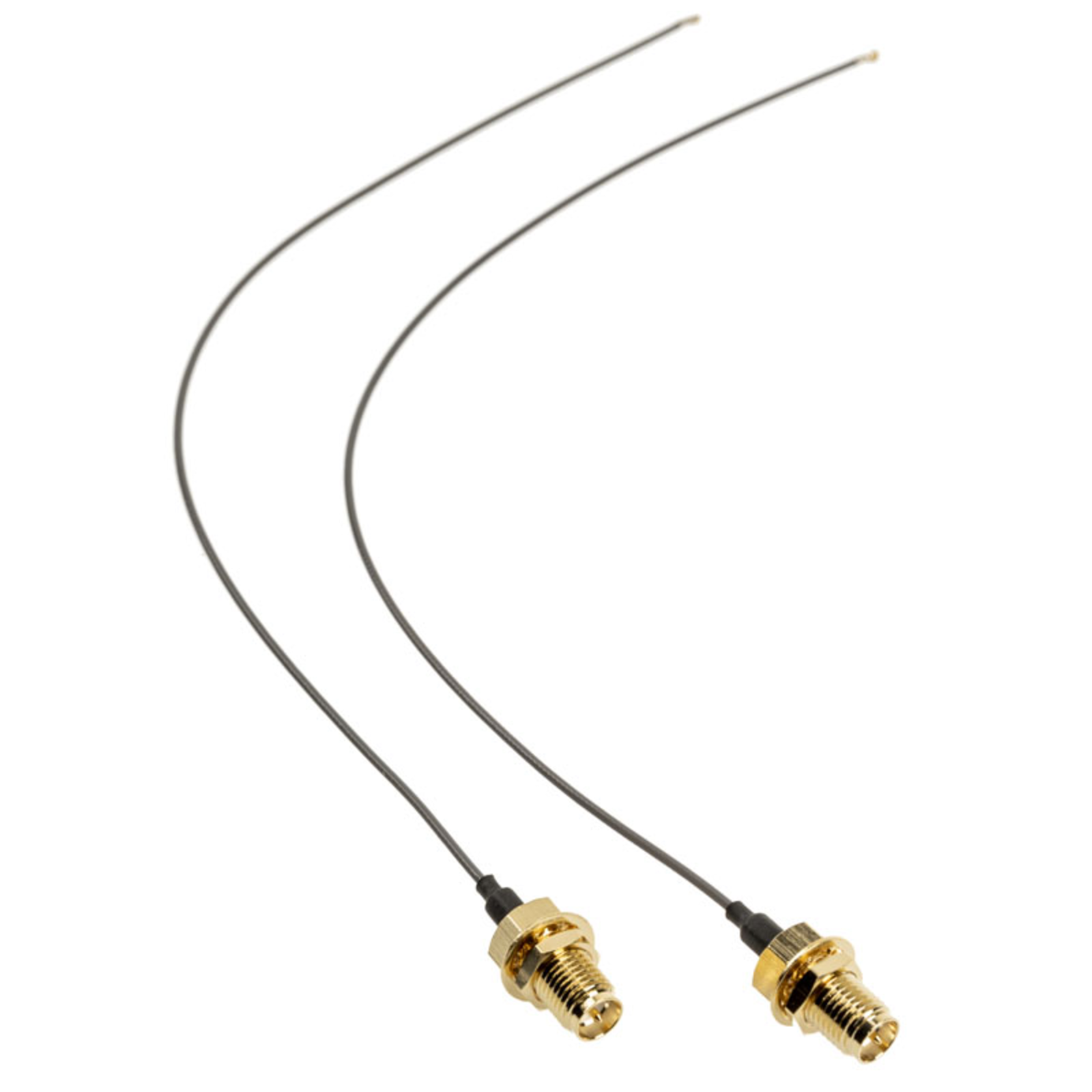 Akasa A-ATC01-GR Connection Cable Black gold RP-SMA 0 6000 MHz 0.2 M -40 85 C