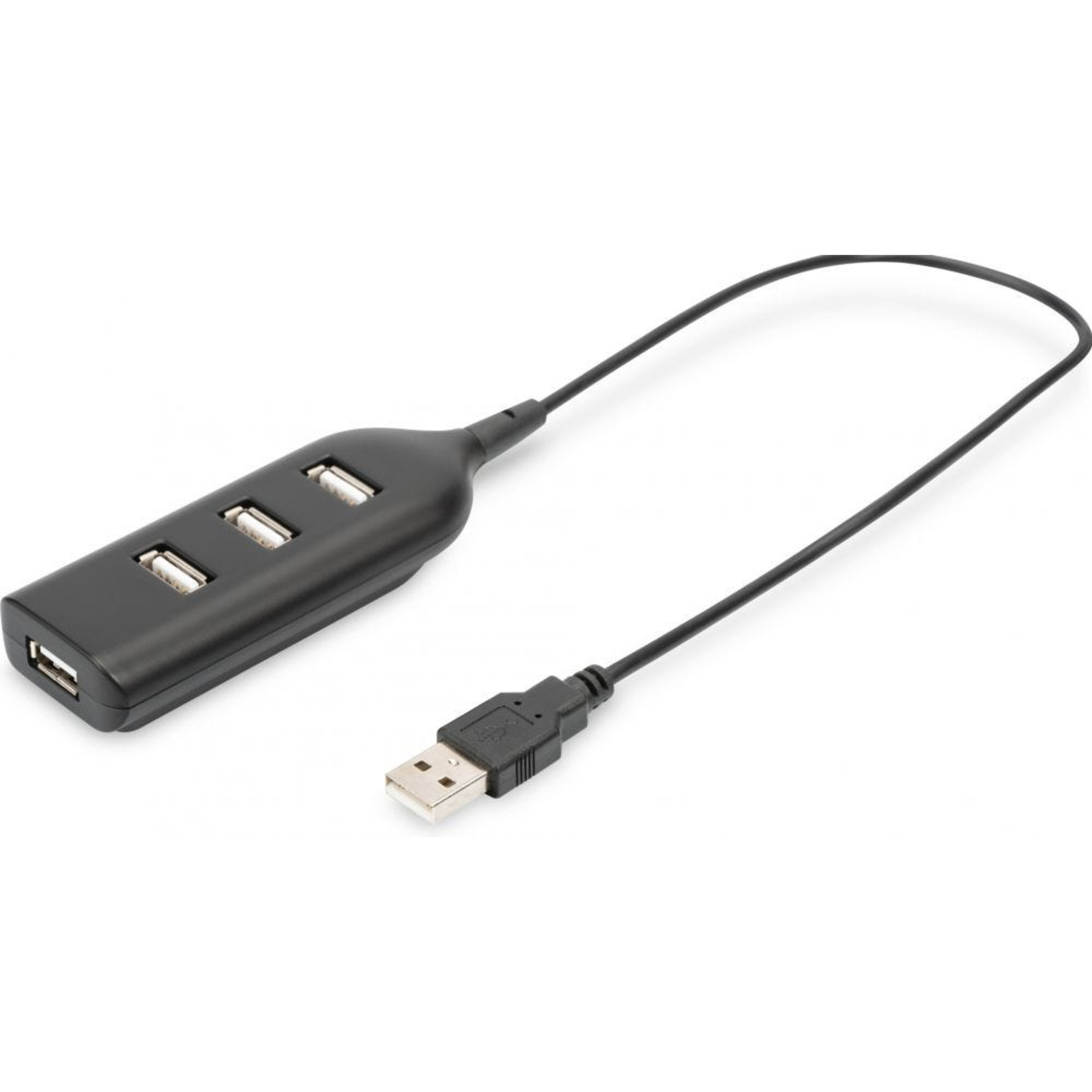 Digitus AB-50001-1 4-port USB 2.0 Hub Black