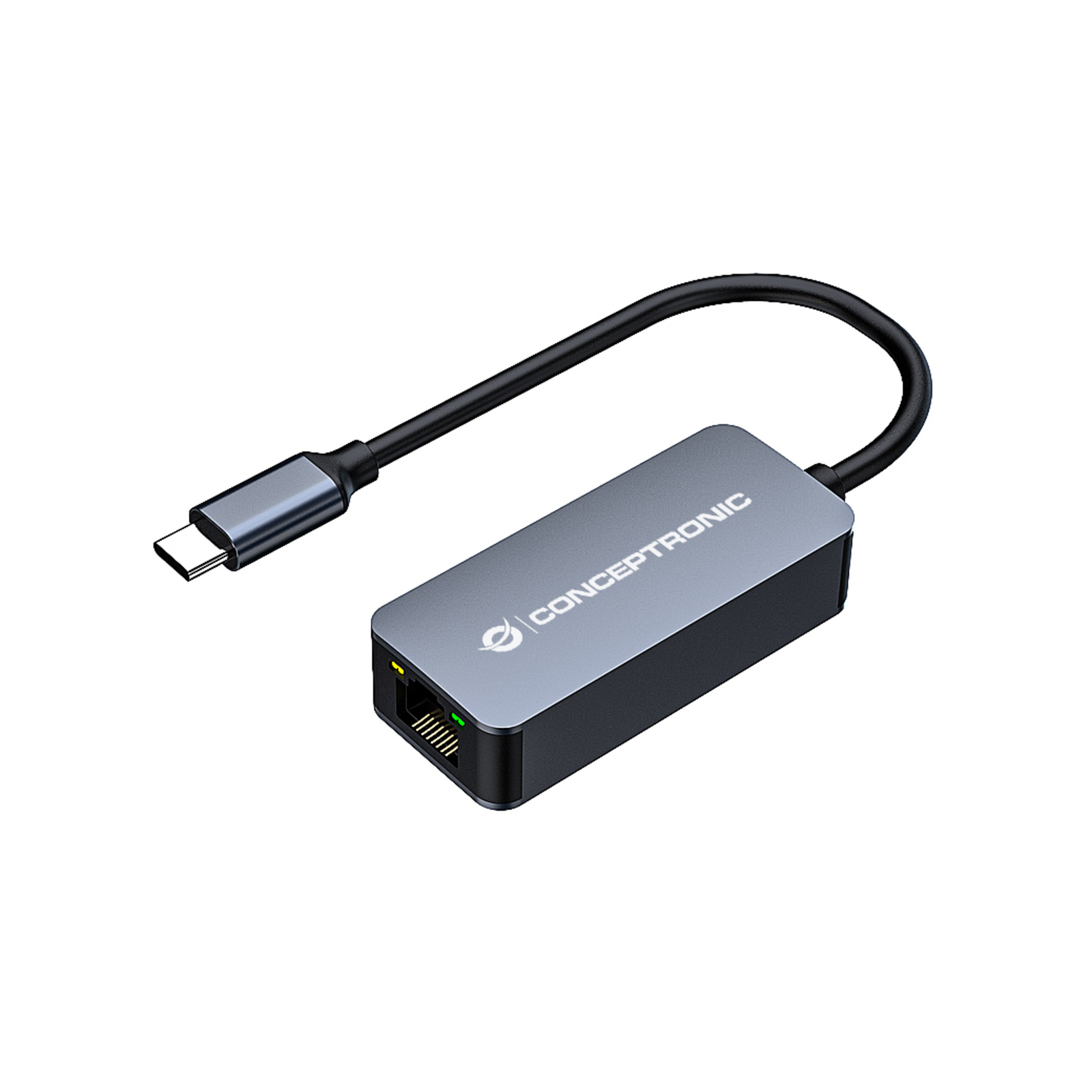 Conceptronic ABBY12GC Wired USB Type-C Ethernet 2500 Mbit/s Grey
