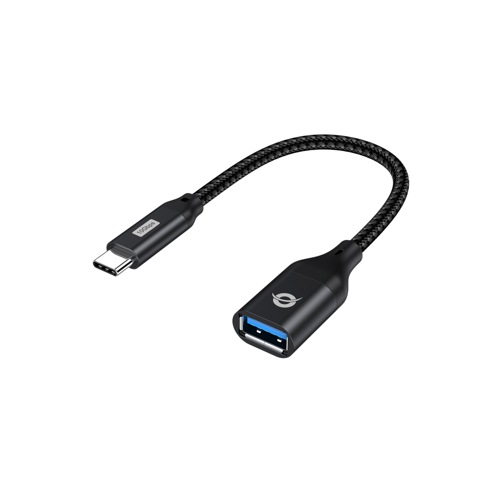 Conceptronic Adapter USB-C USB-A 3.0 OTG 10Gb/s Black Adapter