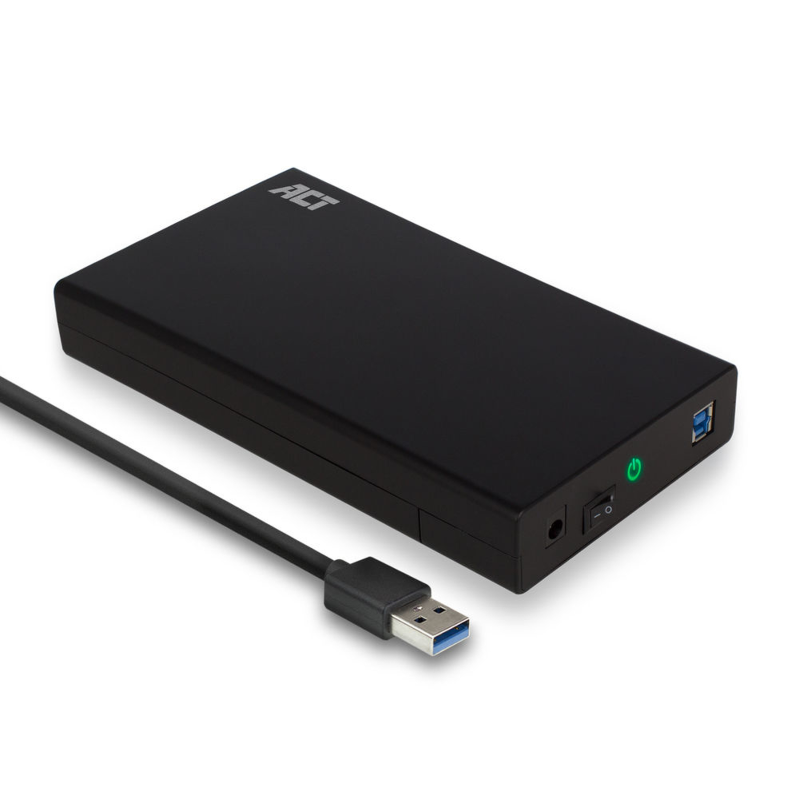 ACT AC1405 Storage Drive Enclosure HDD/SSD Enclosure Black 3.5inch