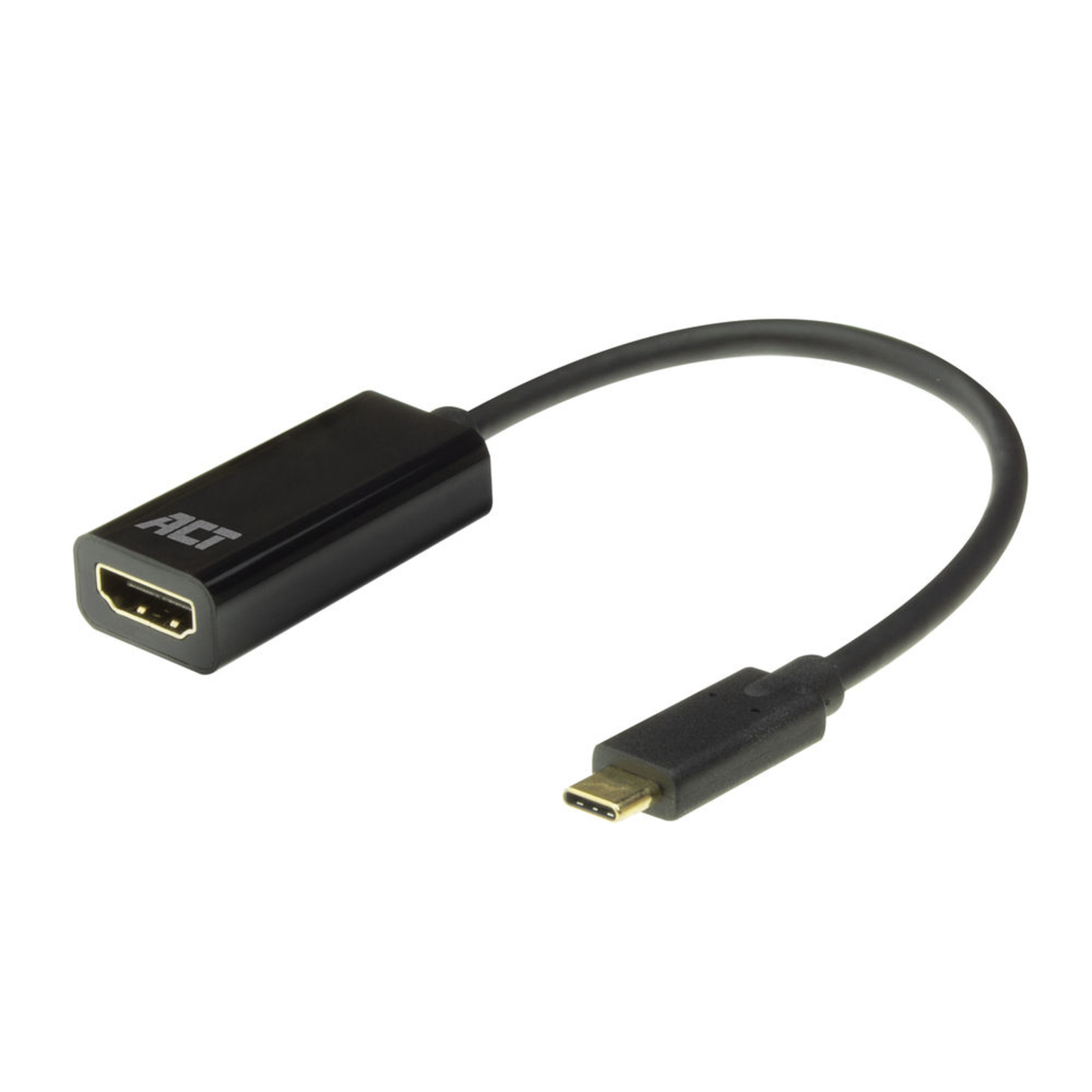 ACT AC7310 Video Cable Adapter 0.15 M USB Type-C HDMI Type A (Standard) Black